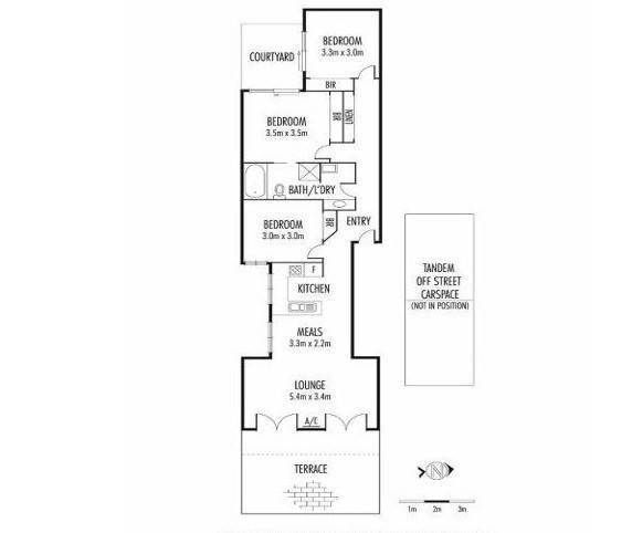 Floorplan of Homely apartment listing, 3/140 Pascoe Vale Road, Moonee Ponds VIC 3039