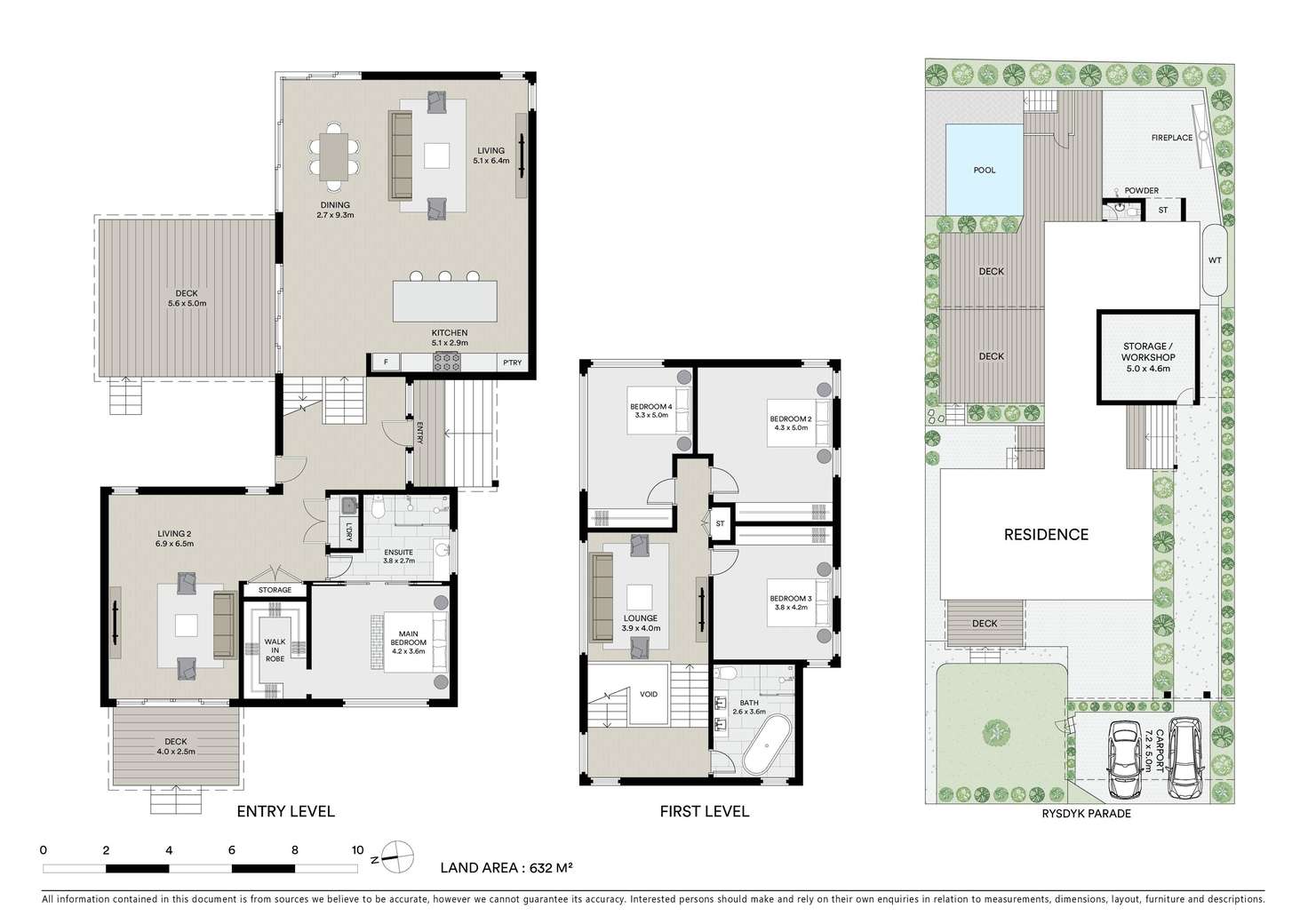 Floorplan of Homely house listing, 6 Rysdyk Parade, Wamberal NSW 2260