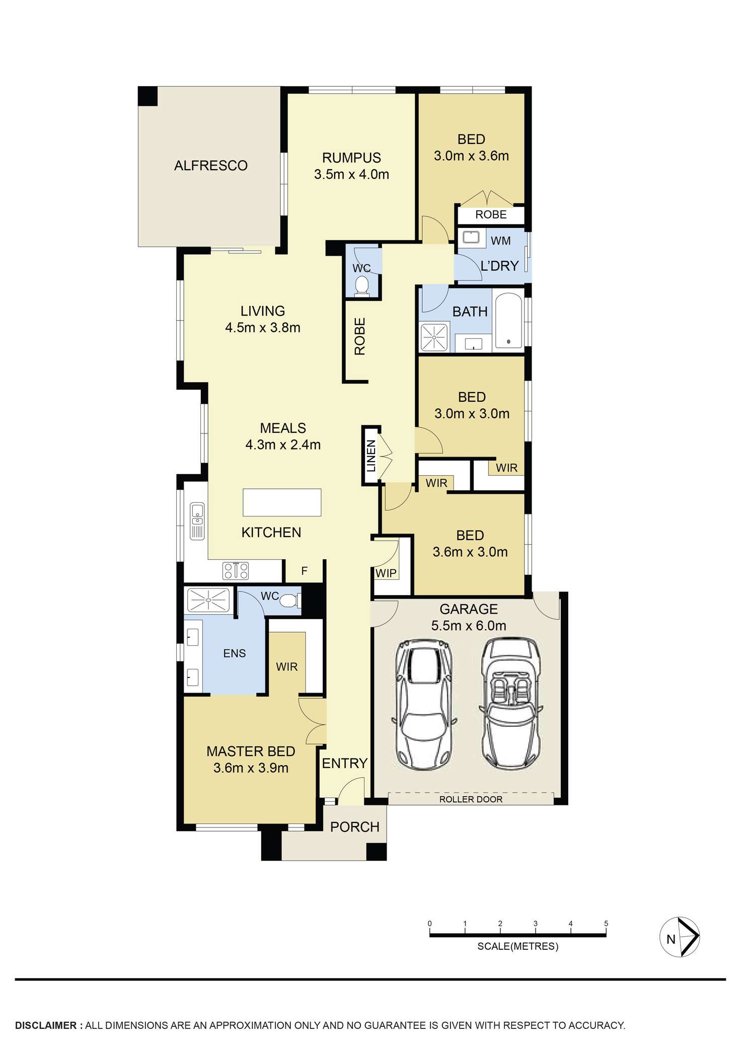 Floorplan of Homely house listing, 12 Morrisey Terrace, Aintree VIC 3336