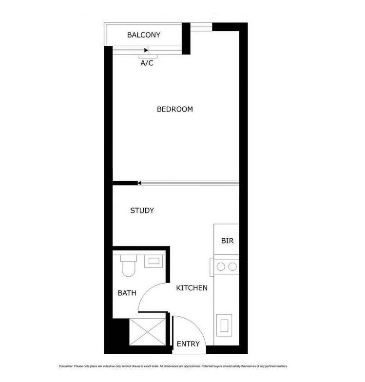 Floorplan of Homely apartment listing, 1213/131 Pelham Street, Carlton VIC 3053