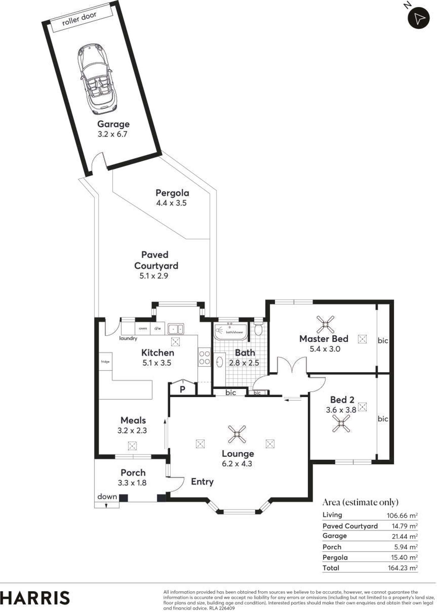 Floorplan of Homely unit listing, 2/25 Smith Street, Walkerville SA 5081