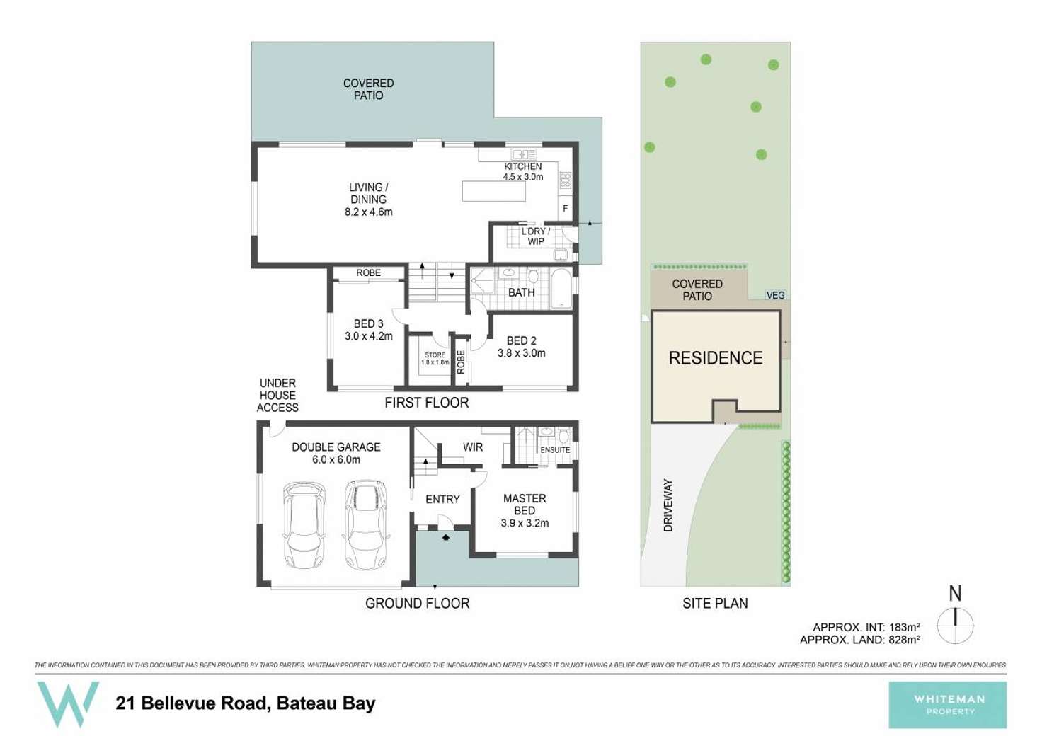 Floorplan of Homely house listing, 21 Bellevue Road, Bateau Bay NSW 2261