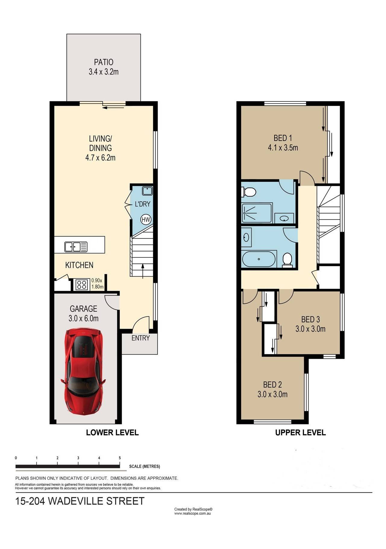 Floorplan of Homely townhouse listing, 15/204 Wadeville Street, Pallara QLD 4110