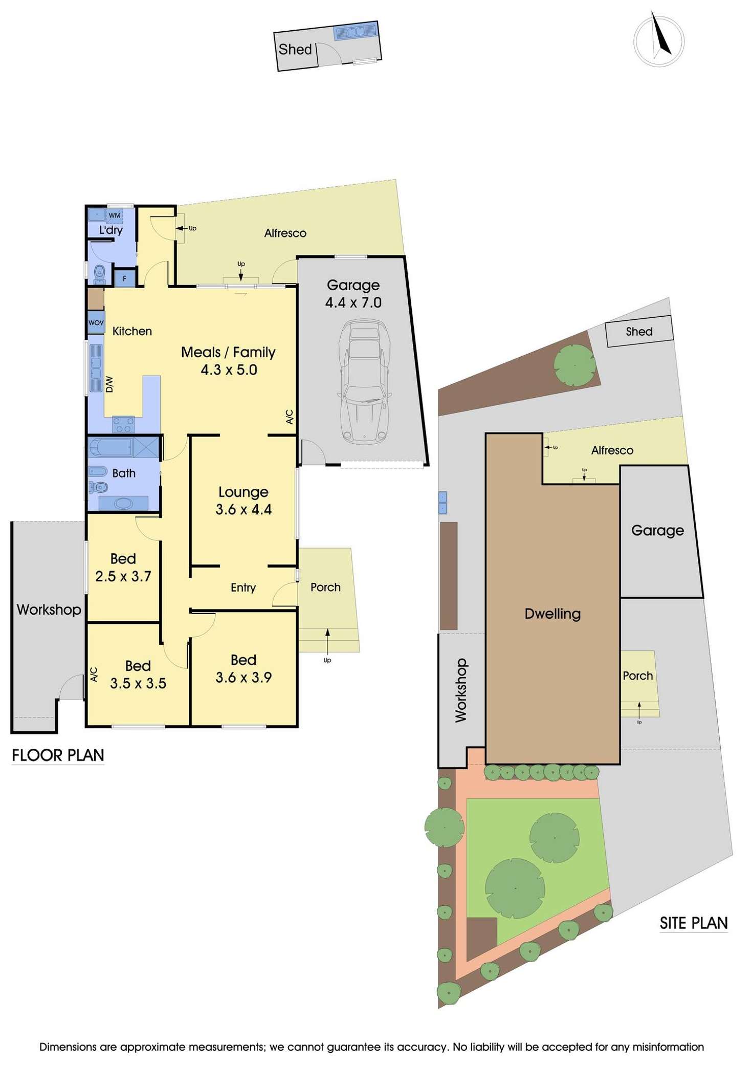 Floorplan of Homely house listing, 170 Dunne Street, Kingsbury VIC 3083