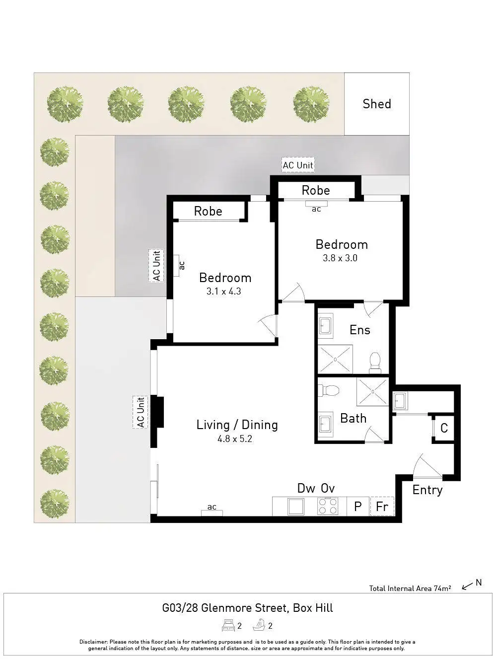 Sold Apartment G03/28 Glenmore Street, Box Hill VIC 3128 Apr 1, 2024