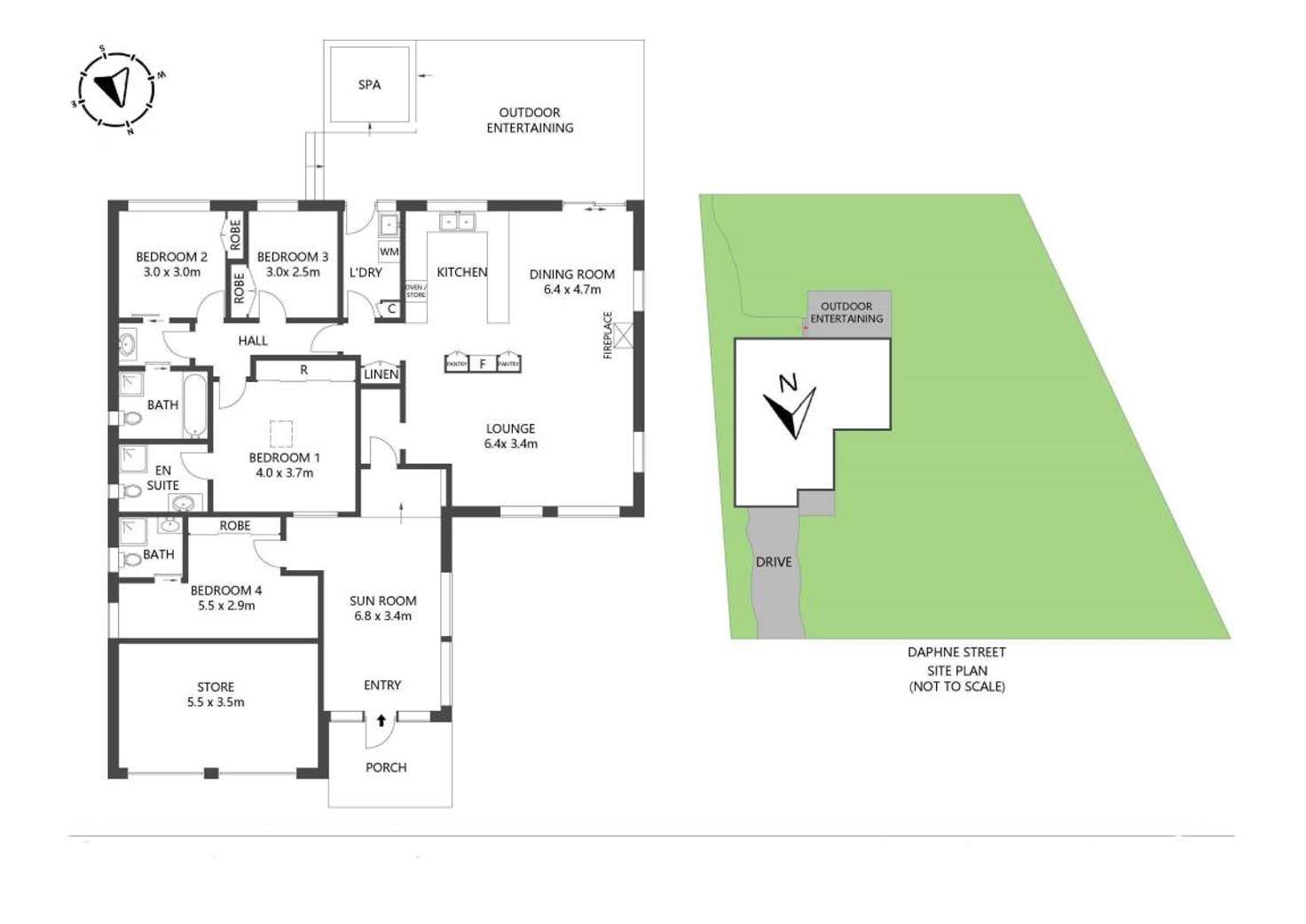 Floorplan of Homely house listing, 2-4 Daphne Street, Bowral NSW 2576