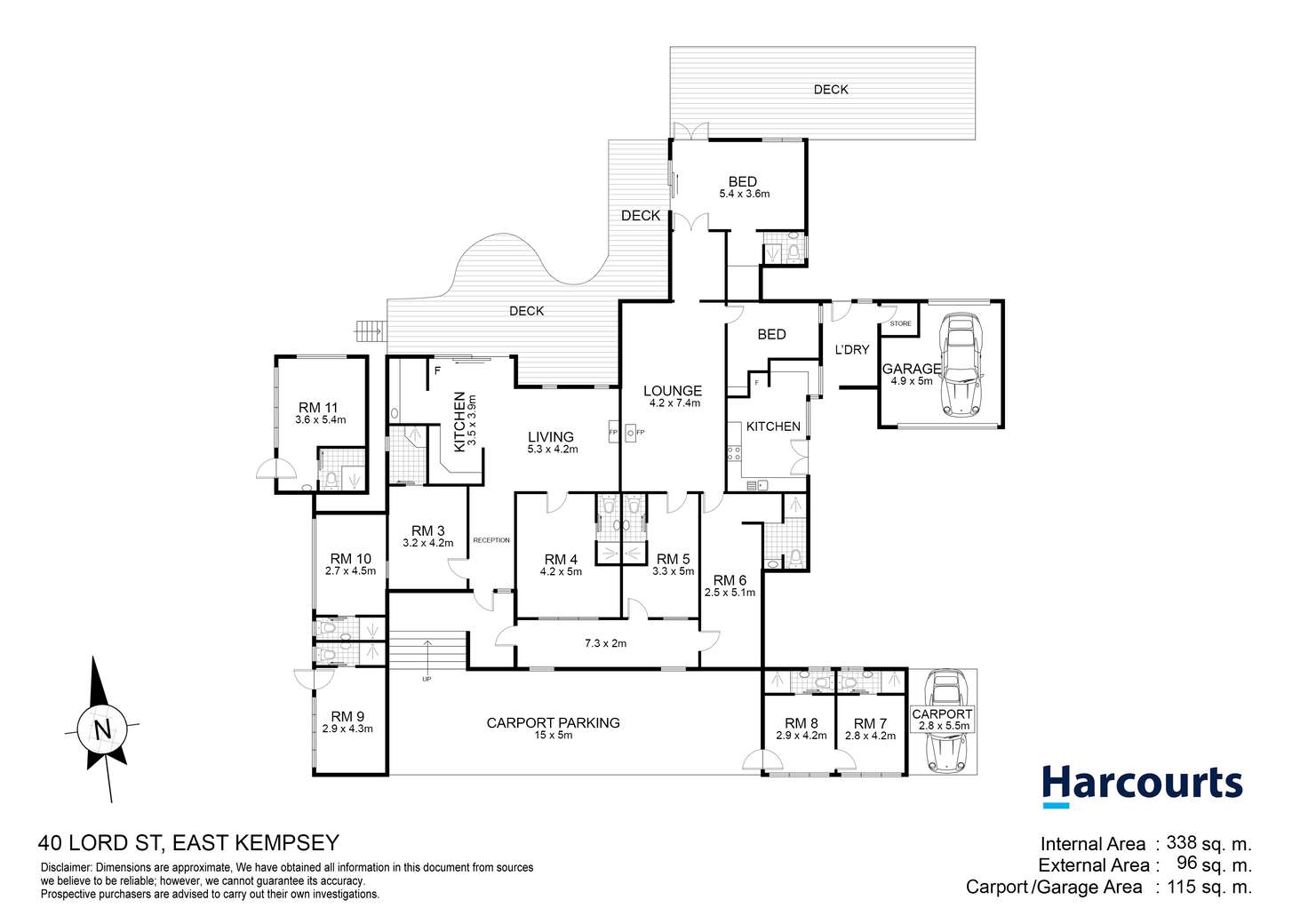 Floorplan of Homely house listing, 40 Lord Street, East Kempsey NSW 2440