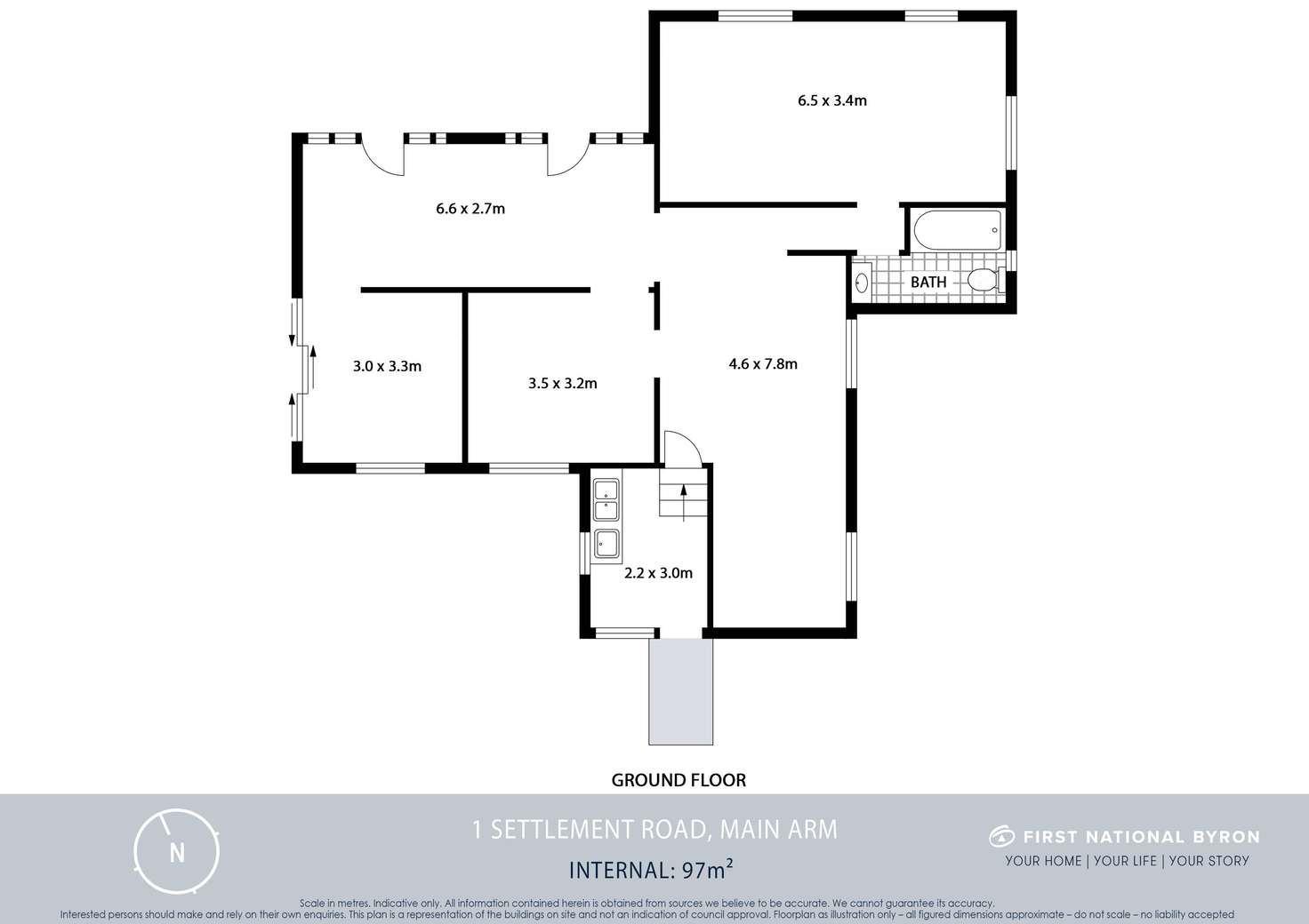 Floorplan of Homely house listing, 1 Settlement Road, Main Arm NSW 2482