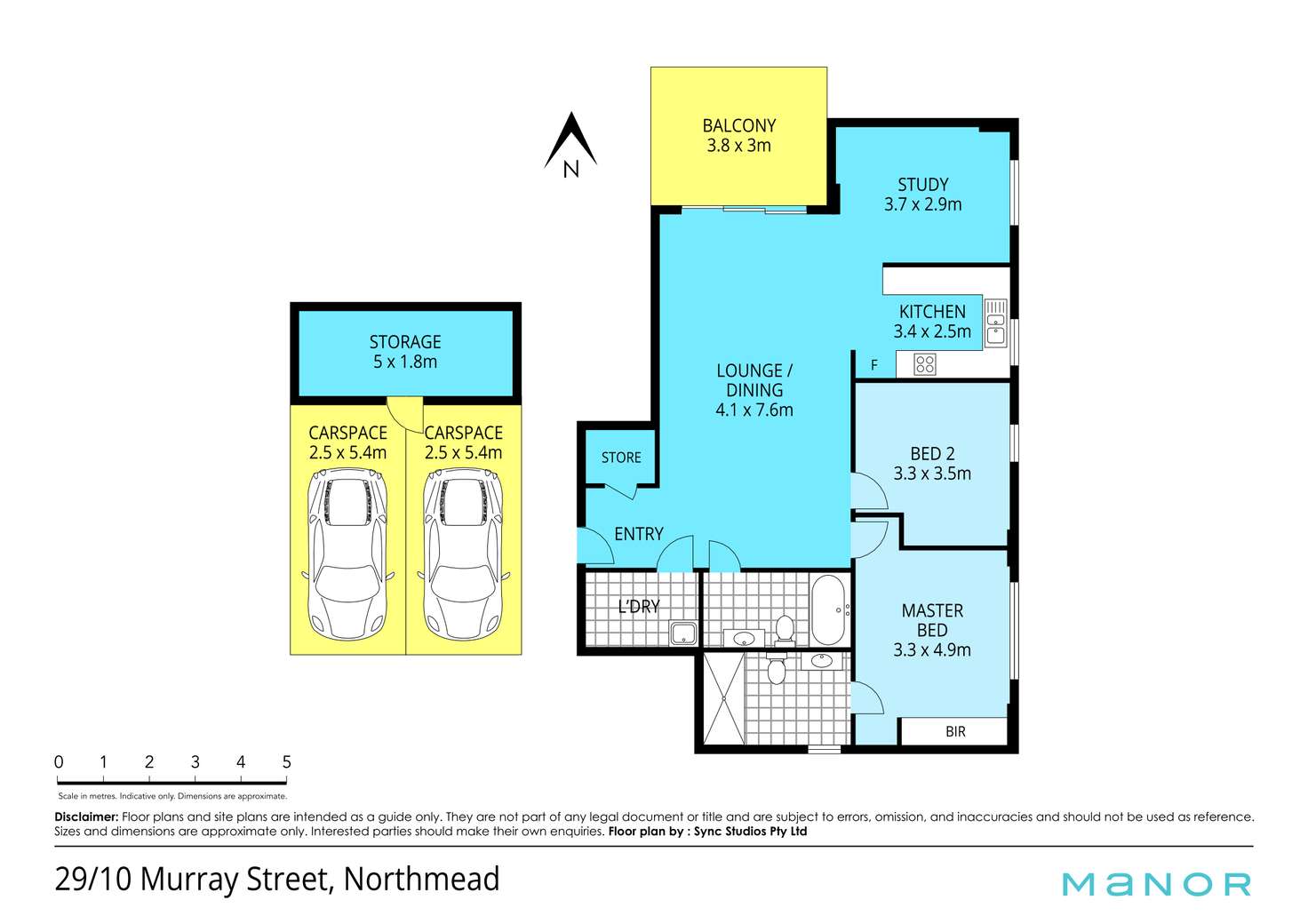 Floorplan of Homely apartment listing, 29/10 Murray Street, Northmead NSW 2152