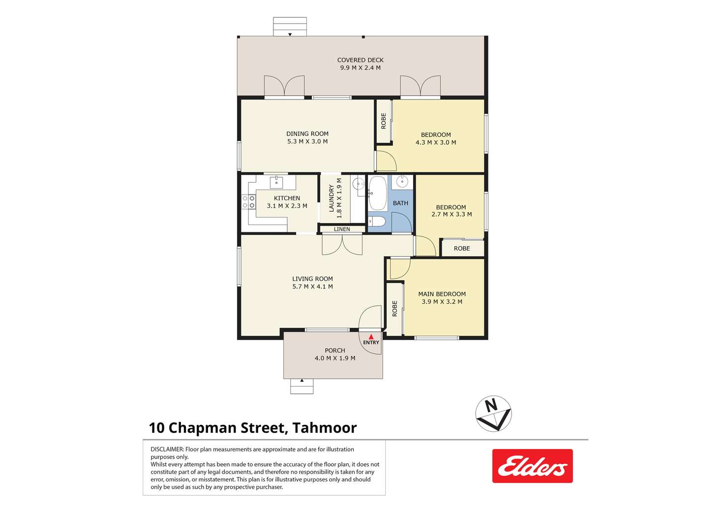 Floorplan of Homely house listing, 10 Chapman Street, Tahmoor NSW 2573
