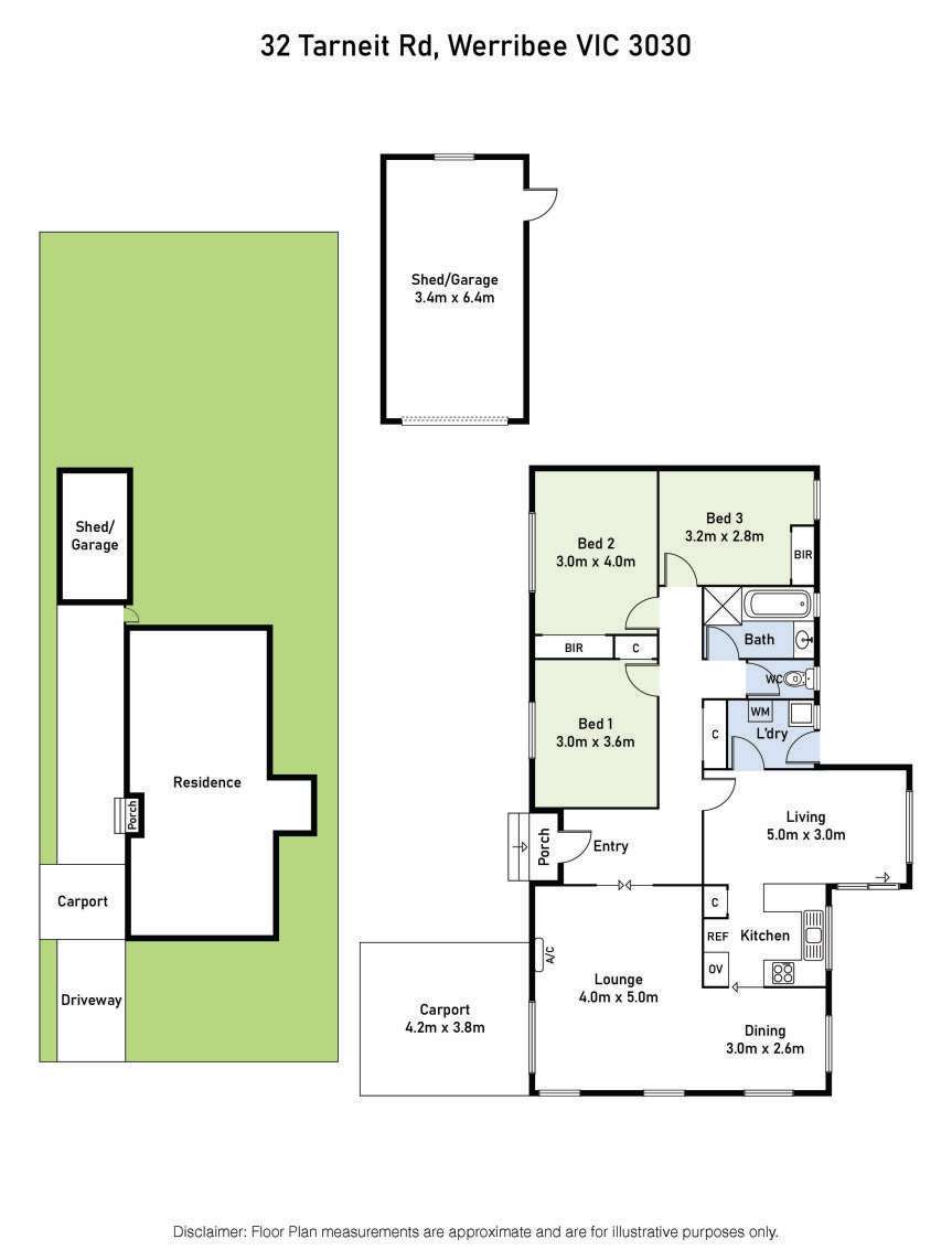 Floorplan of Homely house listing, 32 Tarneit Road, Werribee VIC 3030