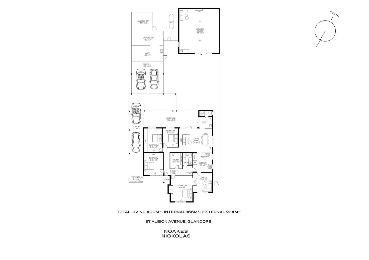 Floorplan of Homely house listing, 37 Albion Avenue, Glandore SA 5037