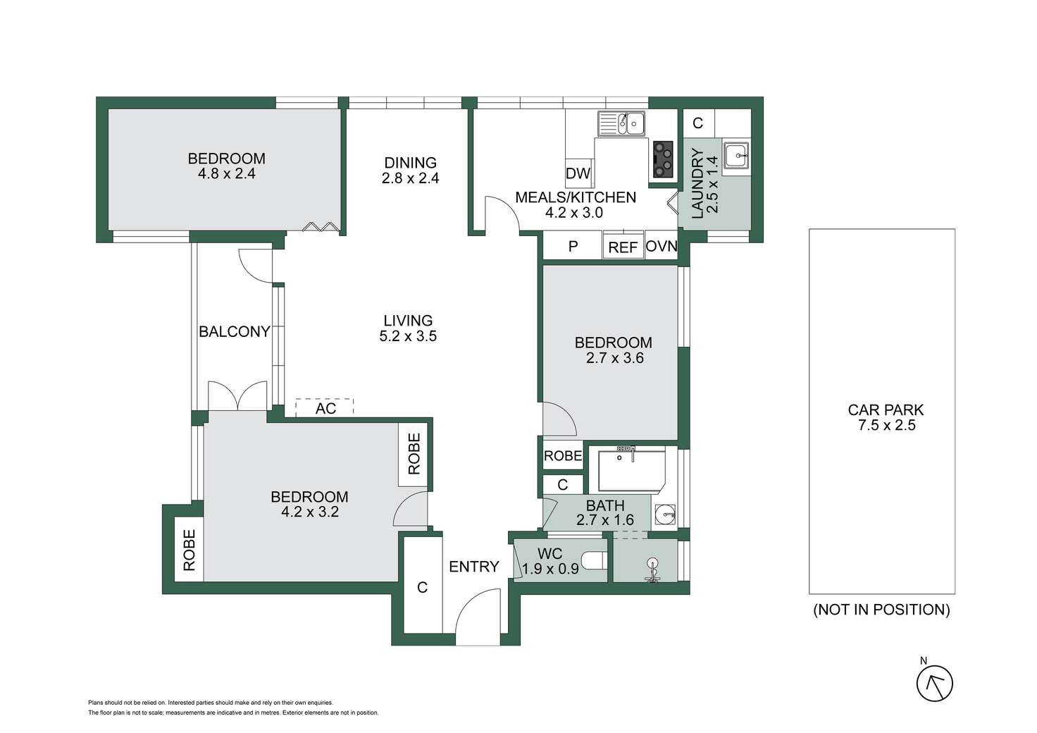 Floorplan of Homely apartment listing, 5/10 Khartoum Street, Caulfield North VIC 3161