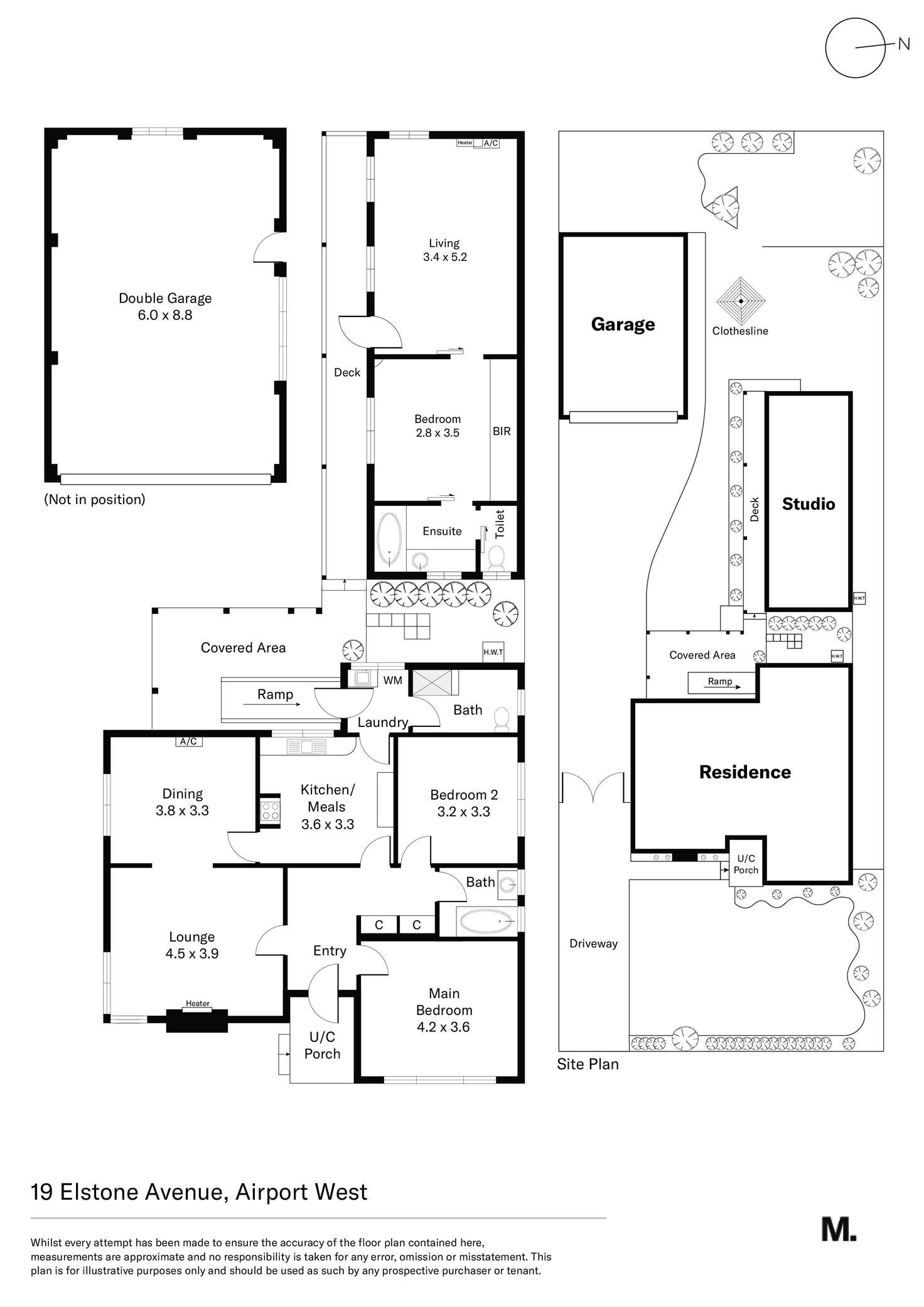 Floorplan of Homely house listing, 19 Elstone Avenue, Airport West VIC 3042
