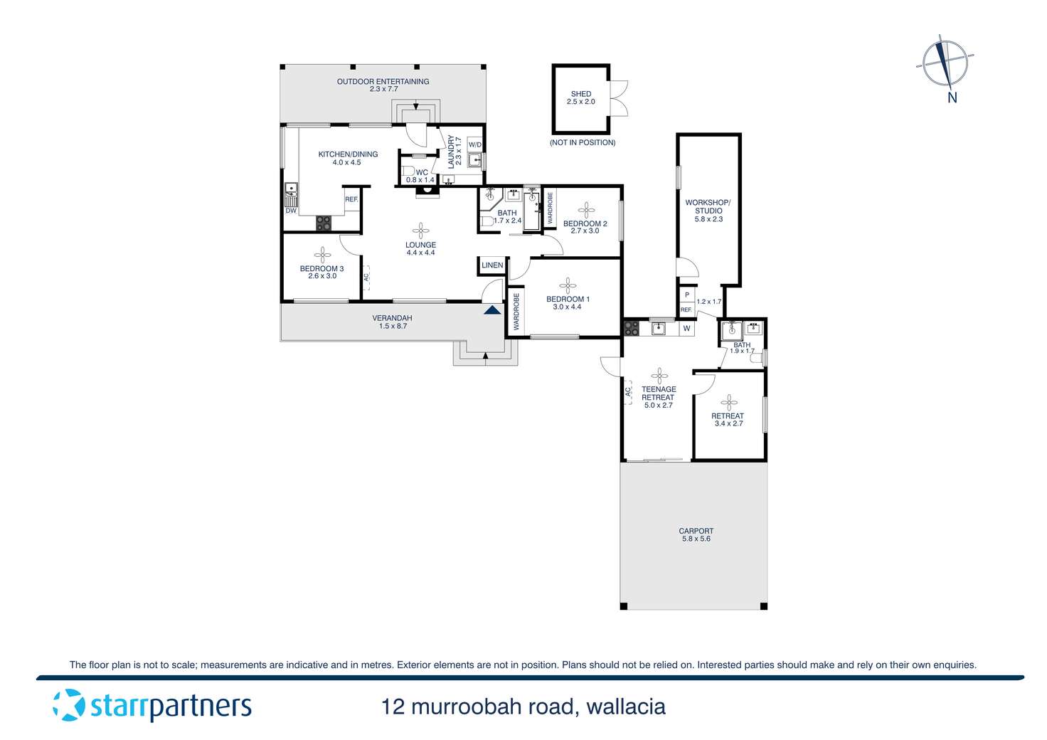Floorplan of Homely house listing, 12 Murroobah Road, Wallacia NSW 2745