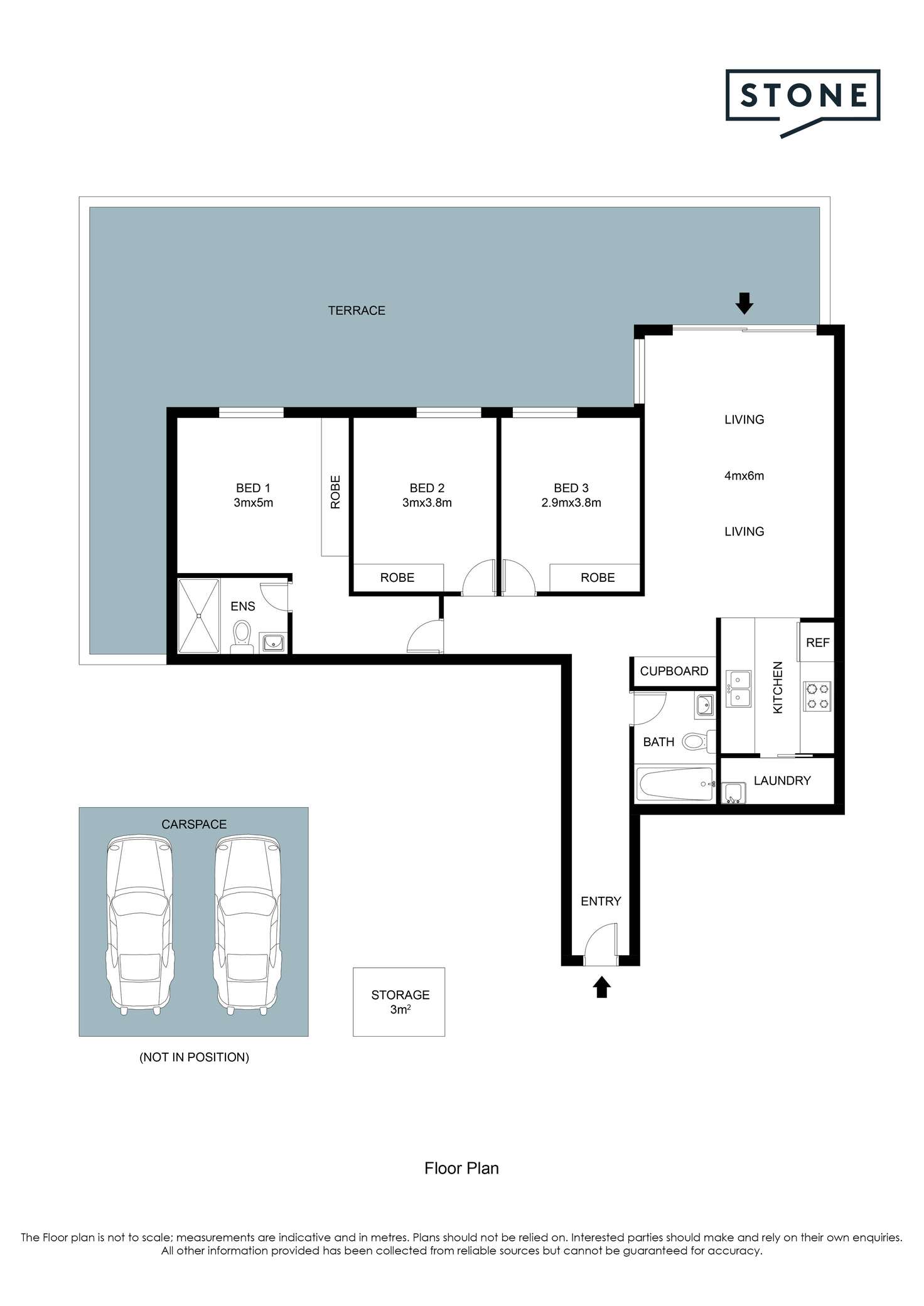 Floorplan of Homely apartment listing, 18/21-37 Waitara Avenue, Waitara NSW 2077