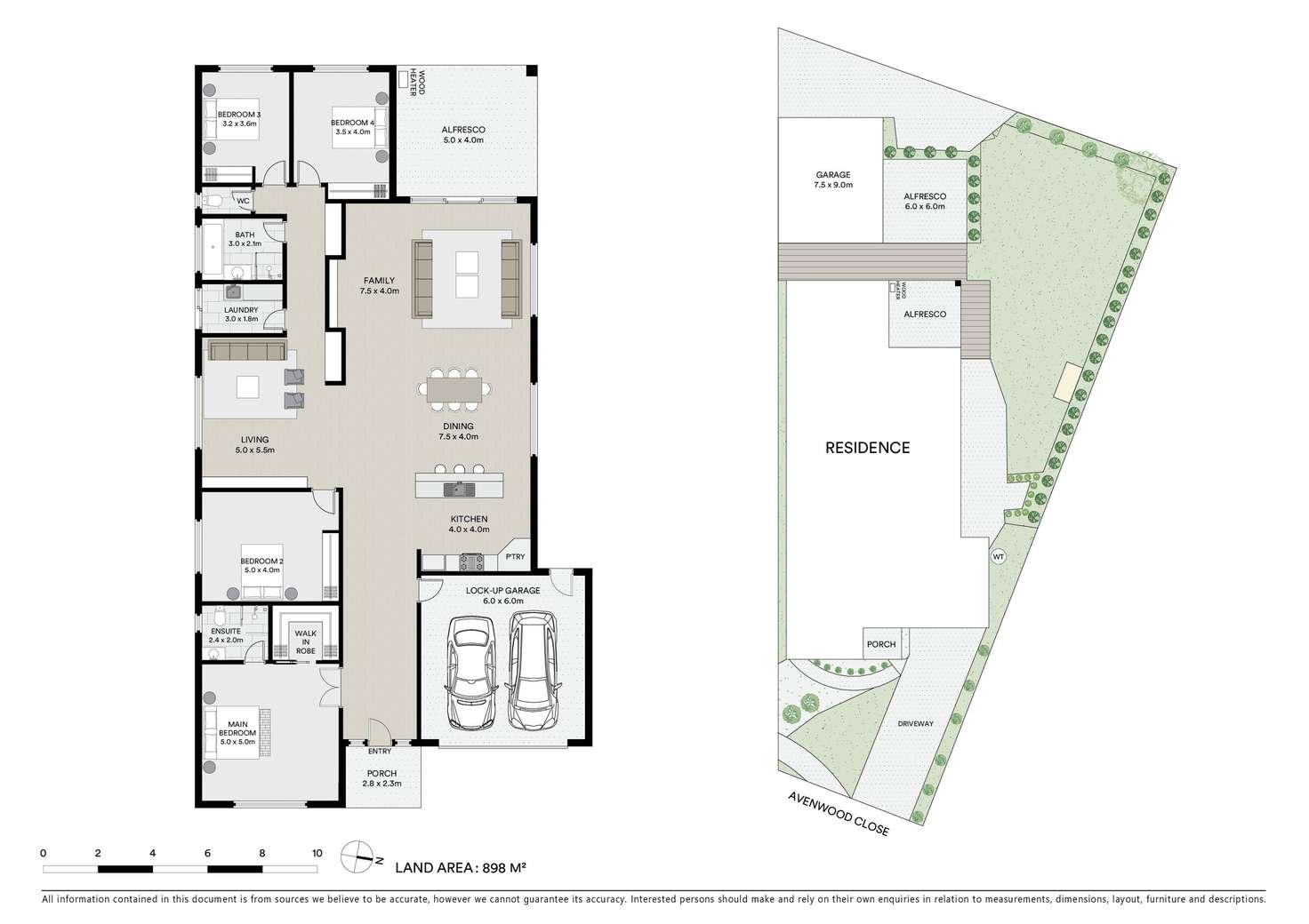 Floorplan of Homely house listing, 11 Avenwood Close, Canadian VIC 3350