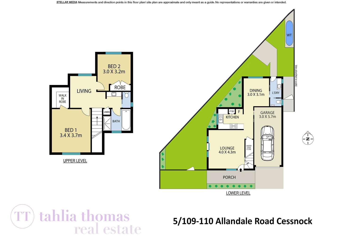 Floorplan of Homely villa listing, 5/109-110 Allandale Street, Cessnock NSW 2325