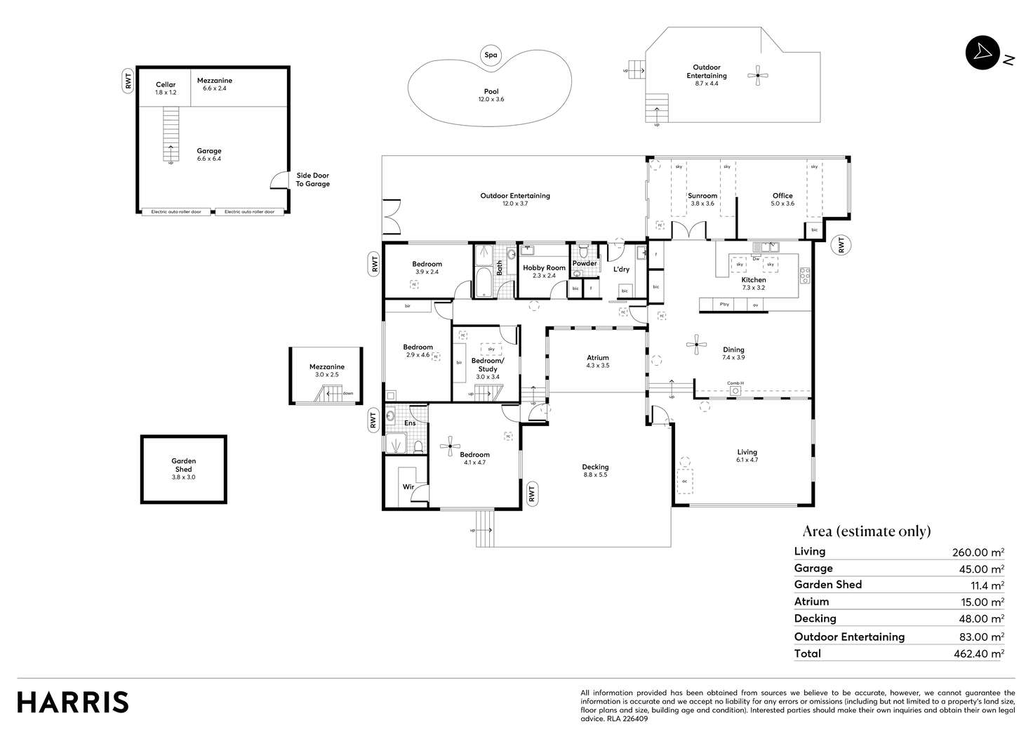 Floorplan of Homely house listing, 6 Goldsack Avenue, Coromandel Valley SA 5051