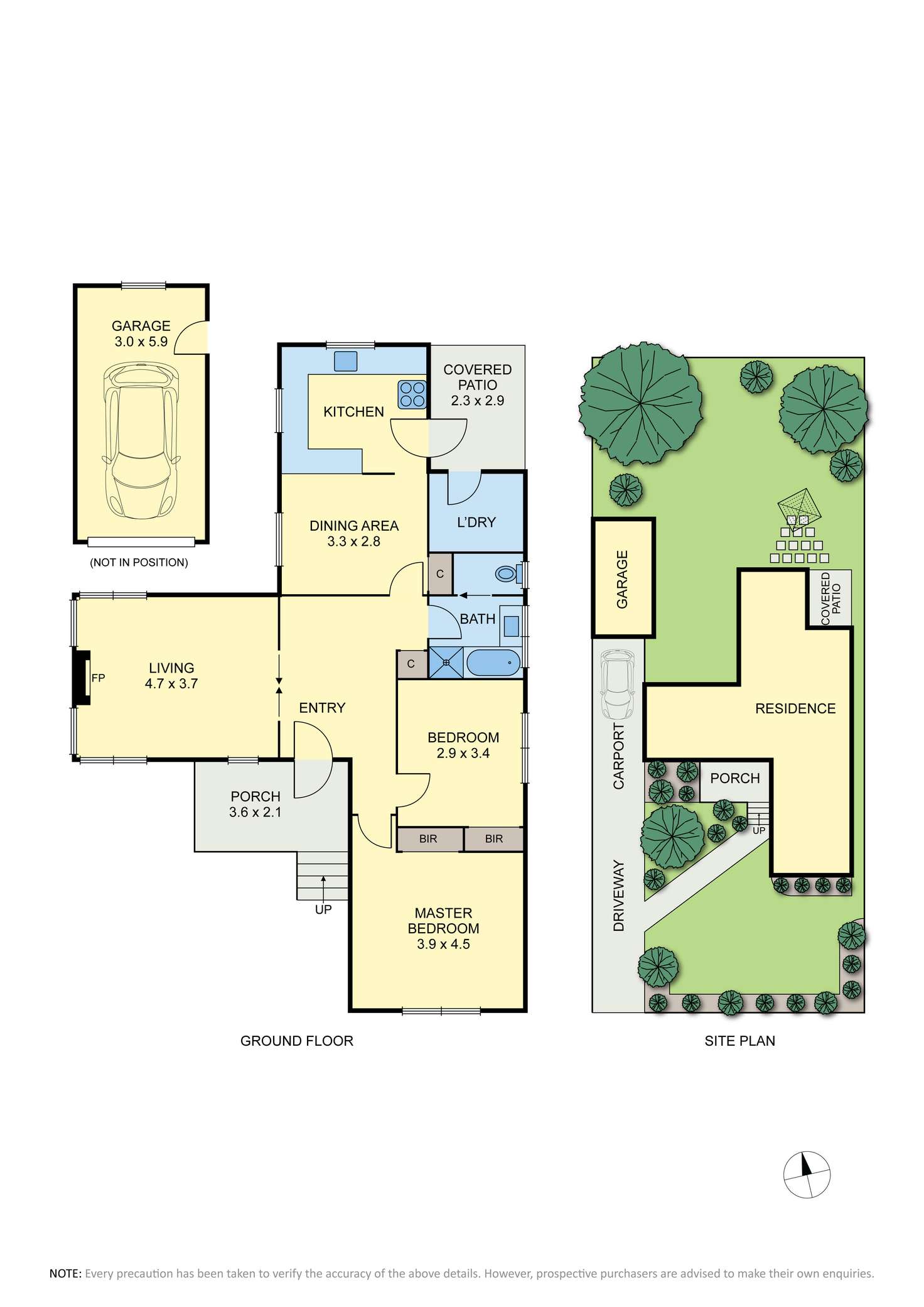 Floorplan of Homely house listing, 48 Allan Street, Aberfeldie VIC 3040