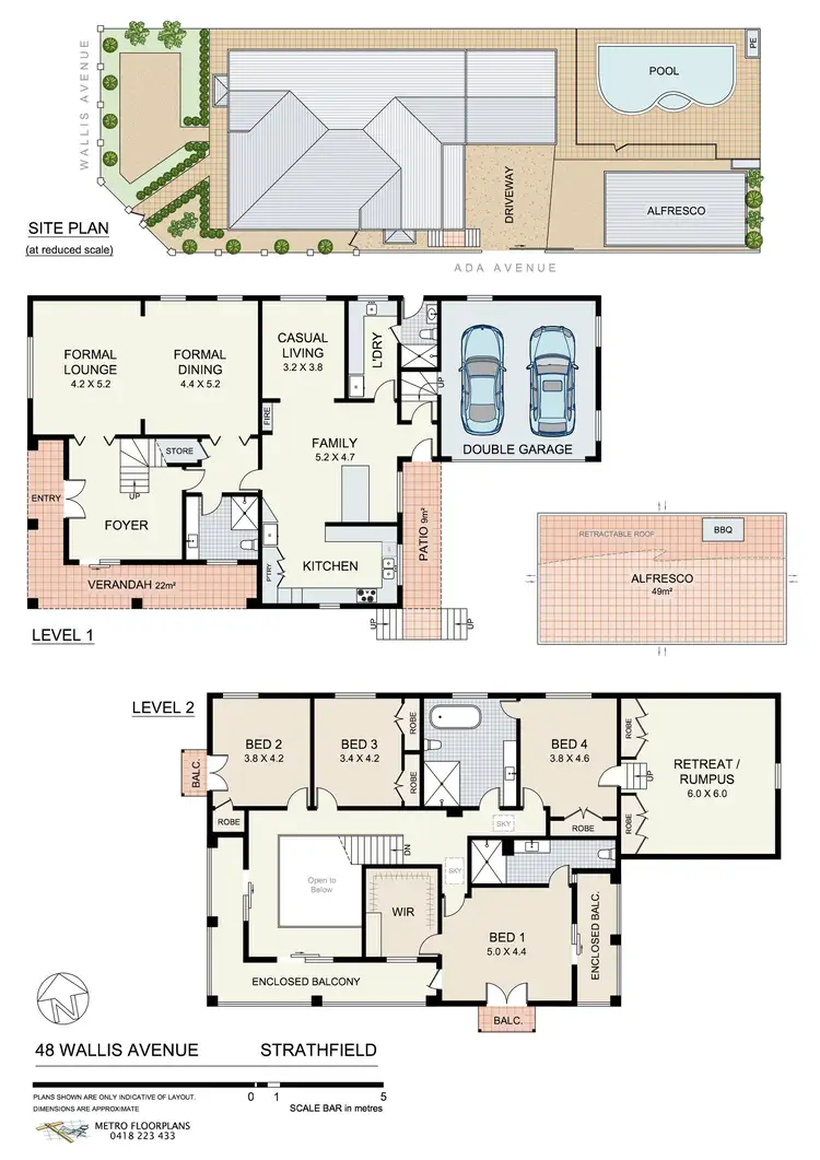 Floorplan of Homely house listing, 48 Wallis Avenue, Strathfield NSW 2135