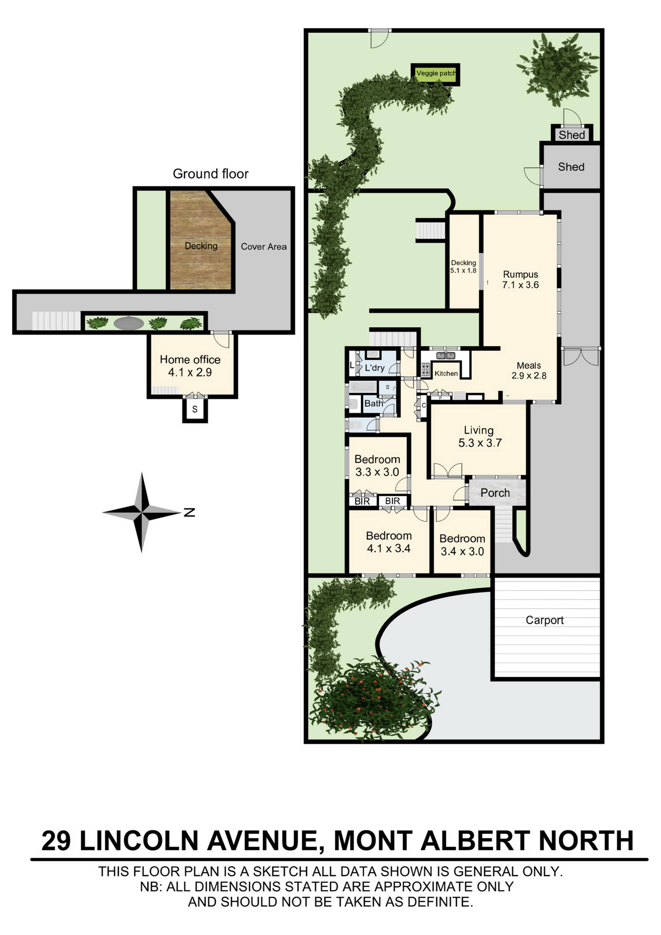Floorplan of Homely house listing, 29 Lincoln Avenue, Mont Albert North VIC 3129
