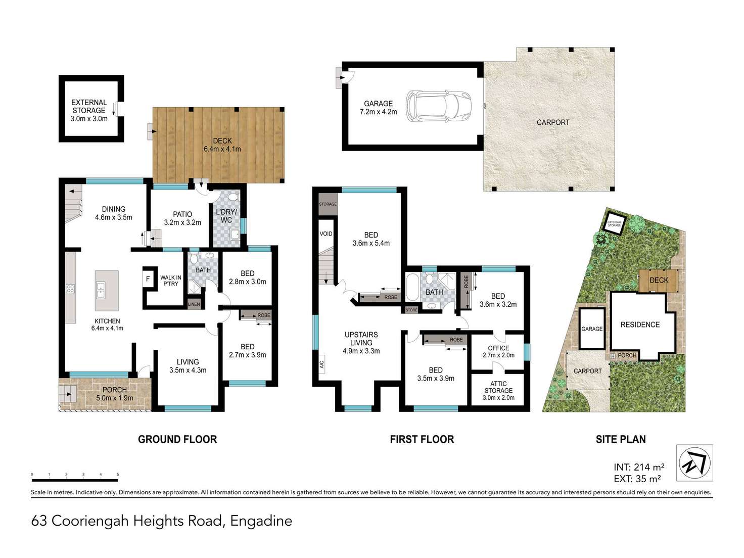 Floorplan of Homely house listing, 63 Cooriengah Heights Road, Engadine NSW 2233