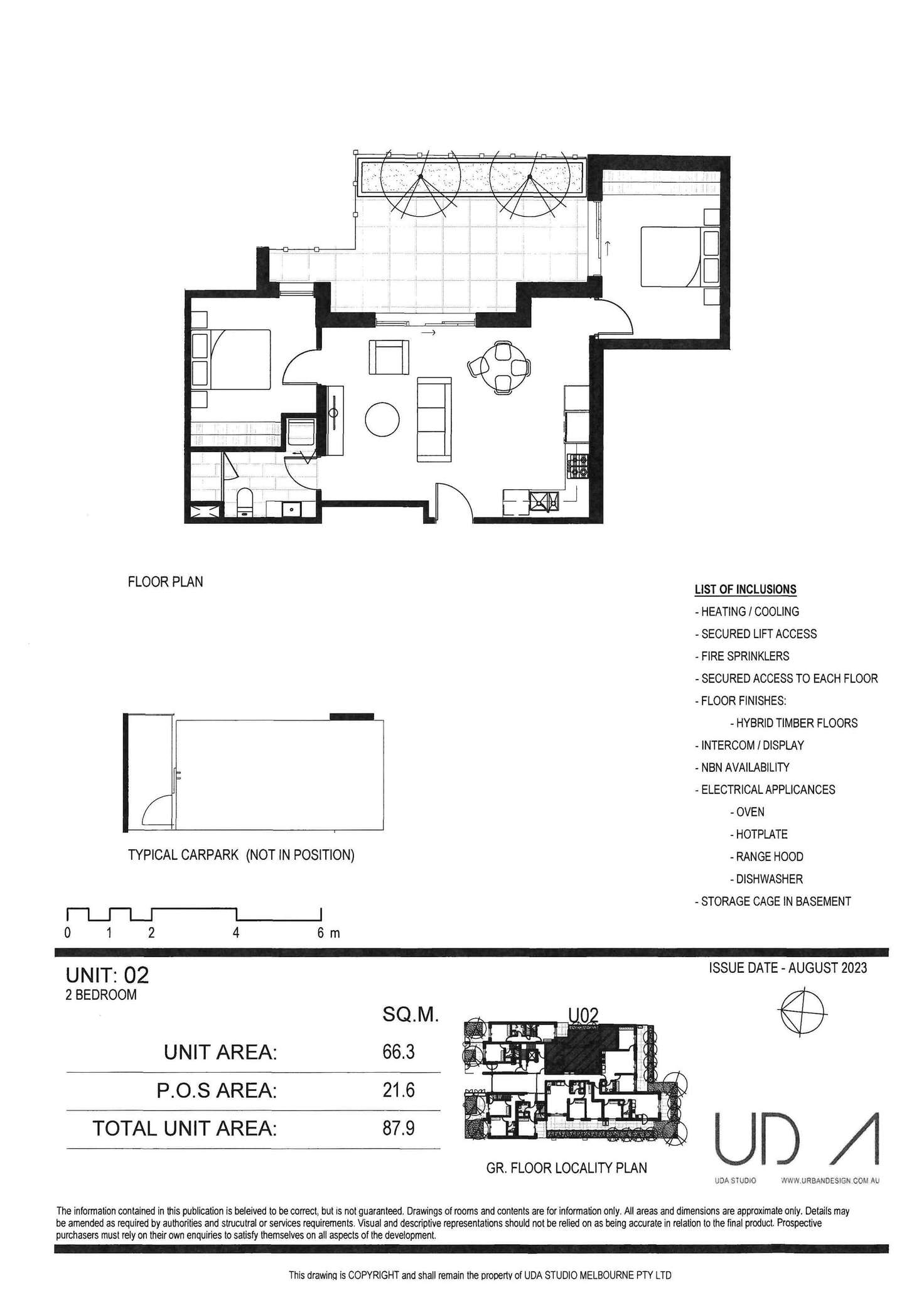Floorplan of Homely apartment listing, 2/160-162 Weston Street, Brunswick East VIC 3057