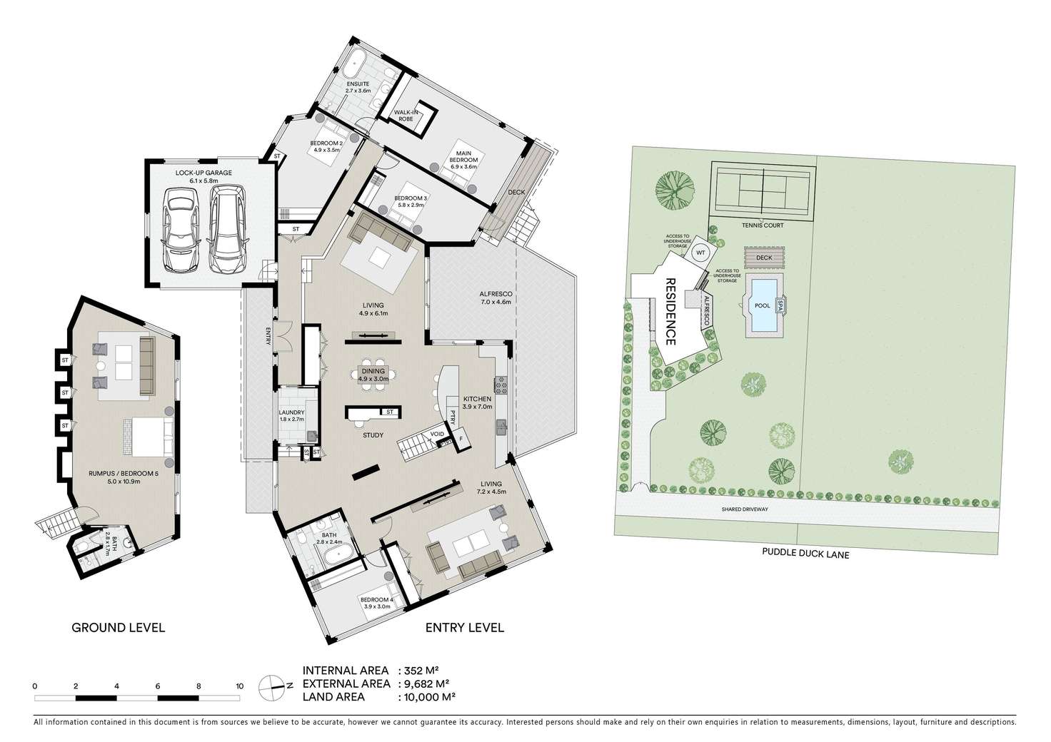 Floorplan of Homely acreageSemiRural listing, Lot 2 Puddle Duck Lane, Erina Heights NSW 2260