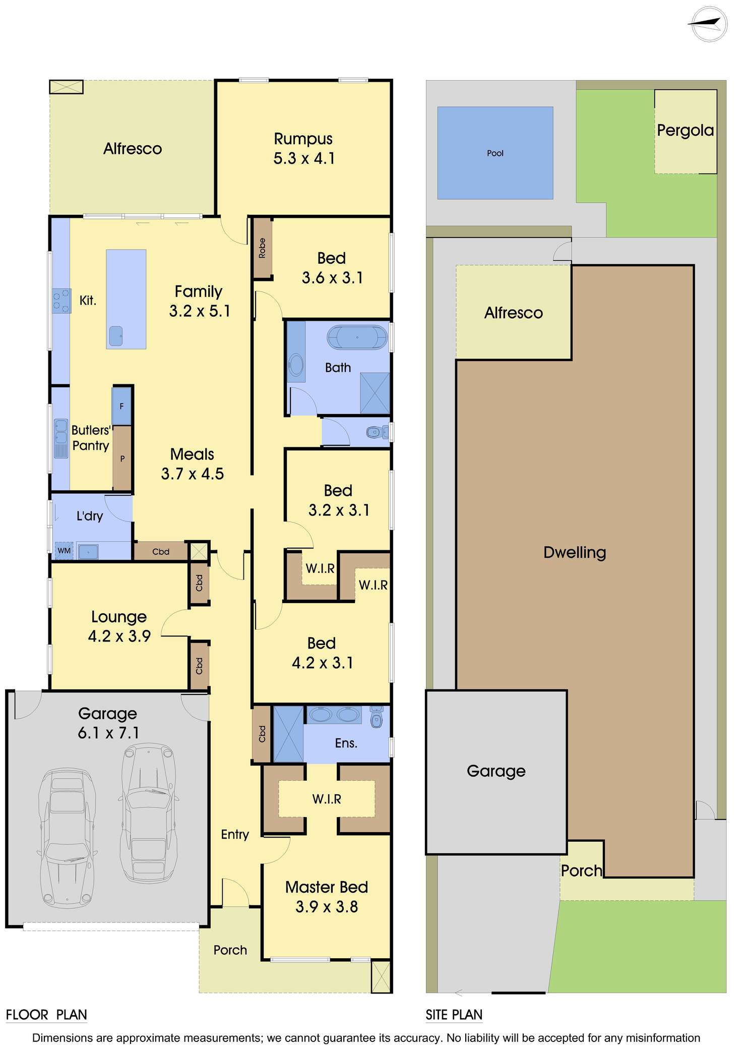 Floorplan of Homely house listing, 21 Howard Street, Altona Meadows VIC 3028