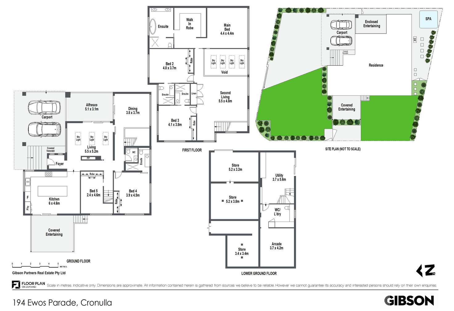 Floorplan of Homely house listing, 194 Ewos Parade, Cronulla NSW 2230
