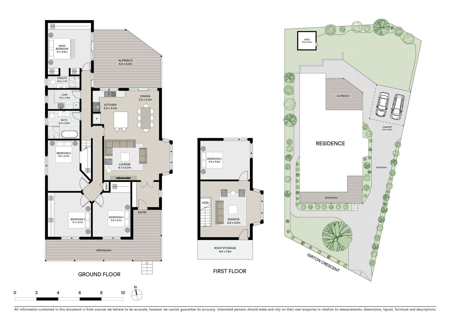 Floorplan of Homely house listing, 18 Girton Crescent, Manifold Heights VIC 3218