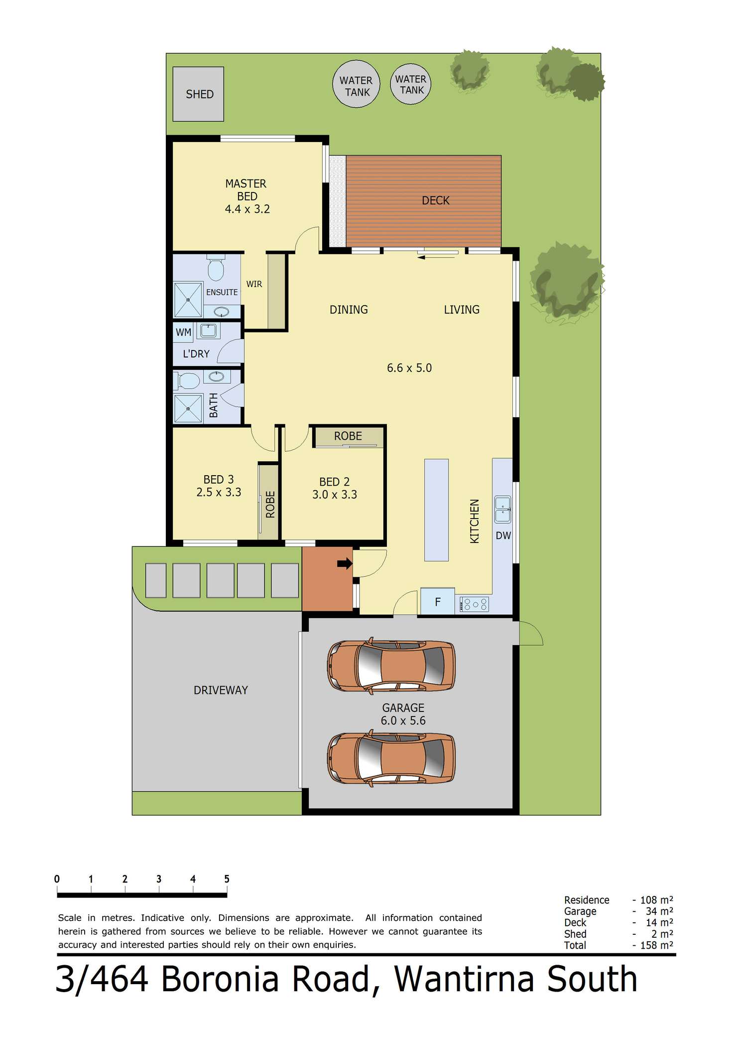 Floorplan of Homely unit listing, 3/464 Boronia Road, Wantirna South VIC 3152