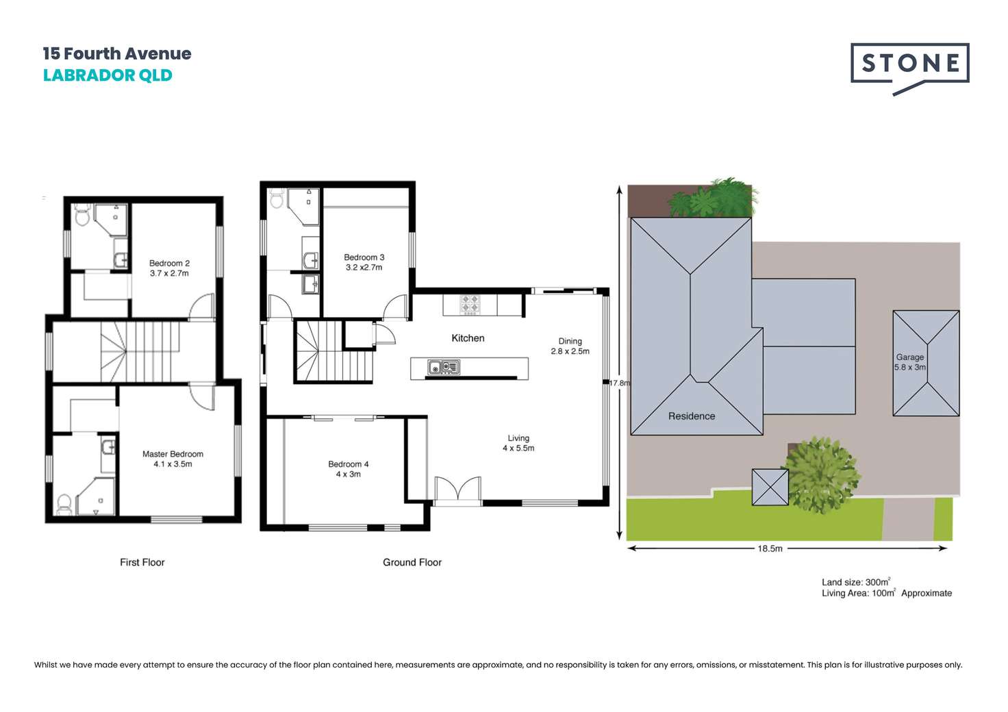 Floorplan of Homely house listing, 15 Fourth Avenue, Labrador QLD 4215