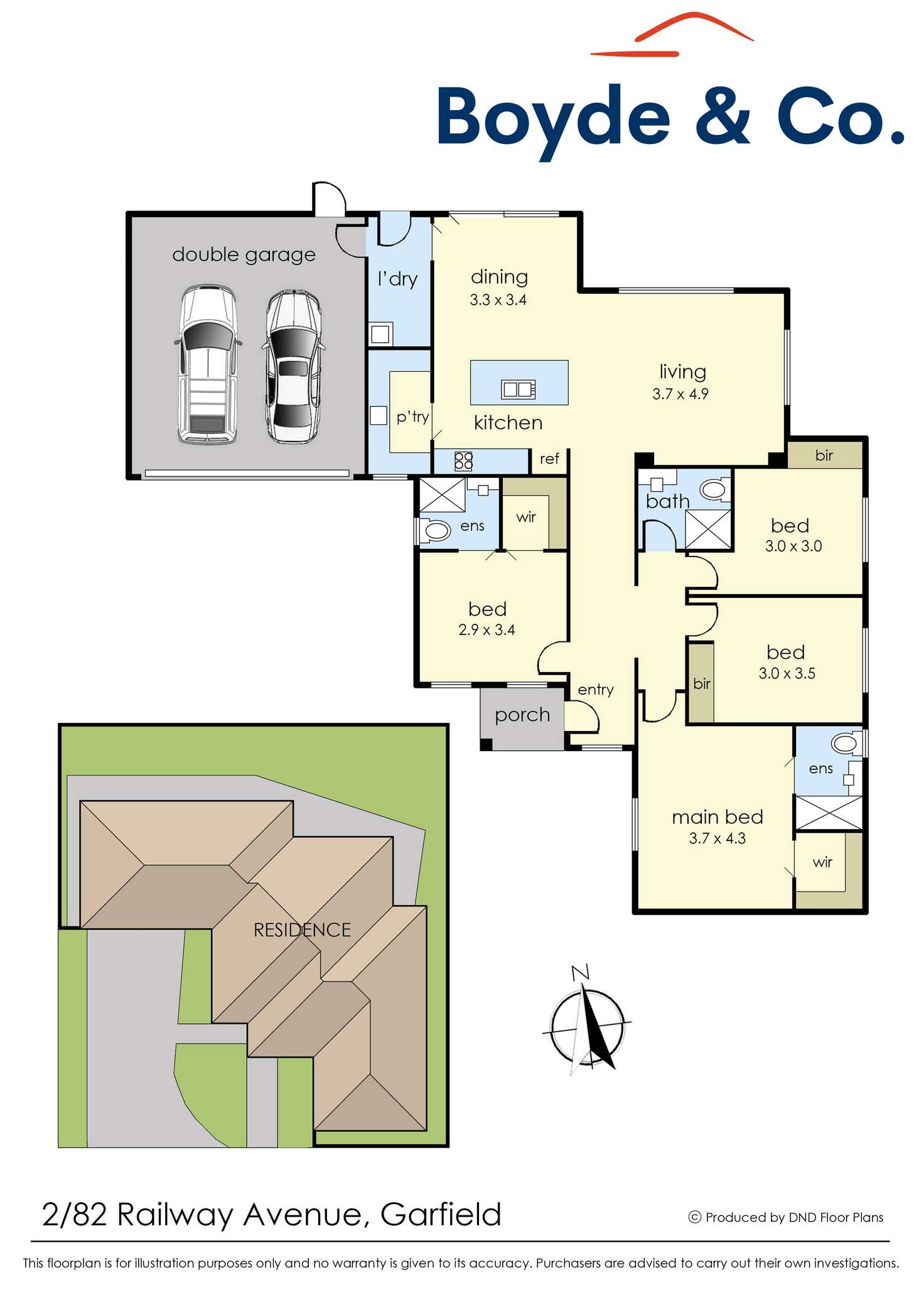 Floorplan of Homely unit listing, 2/82 Railway Avenue, Garfield VIC 3814
