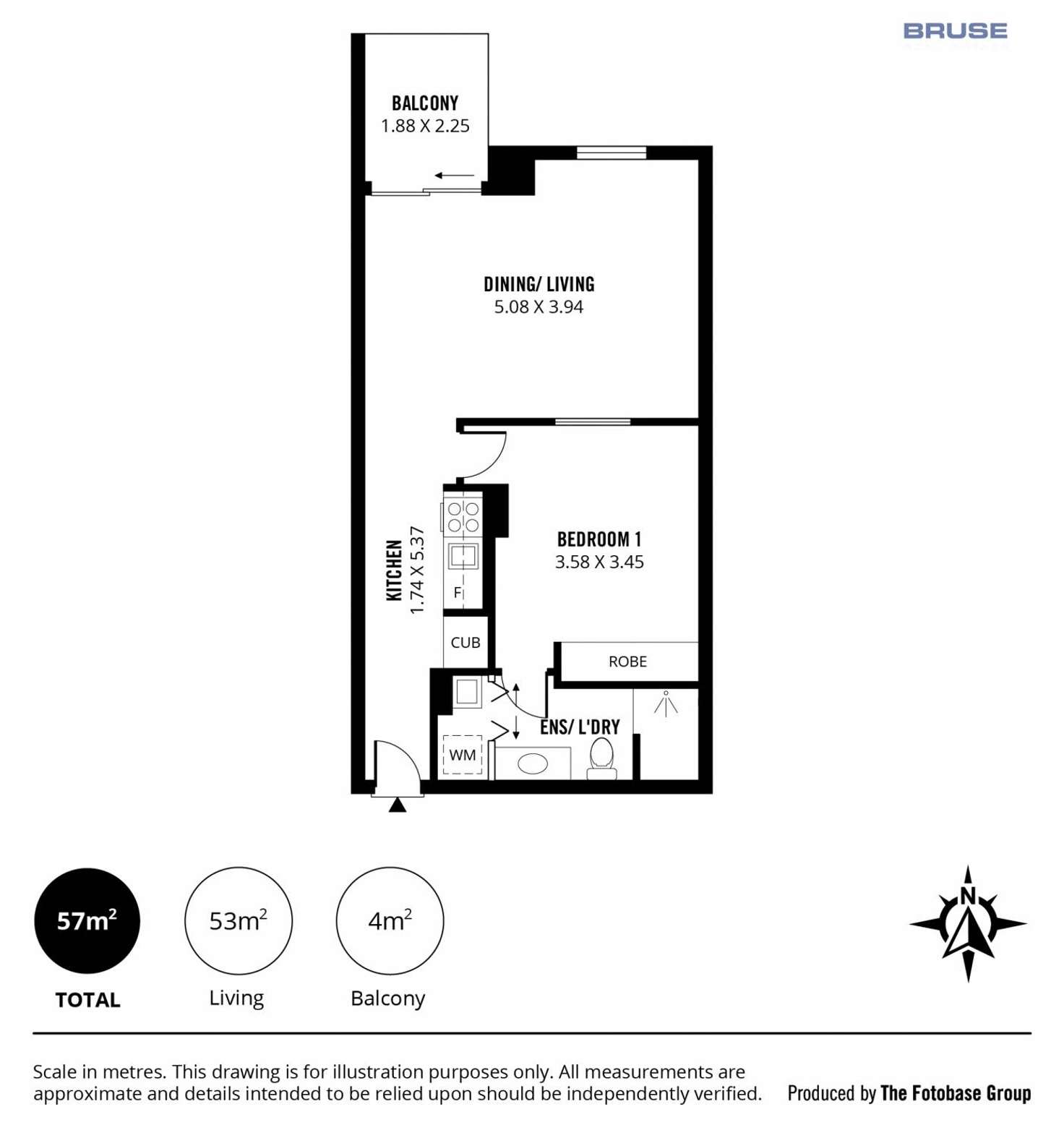 Floorplan of Homely apartment listing, 1201/96 North Terrace, Adelaide SA 5000