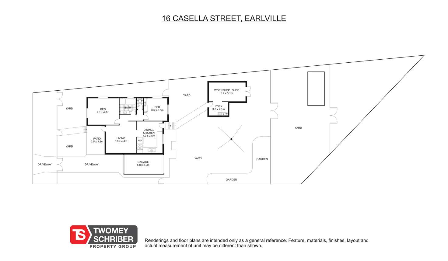 Floorplan of Homely house listing, 16 Casella Street, Earlville QLD 4870