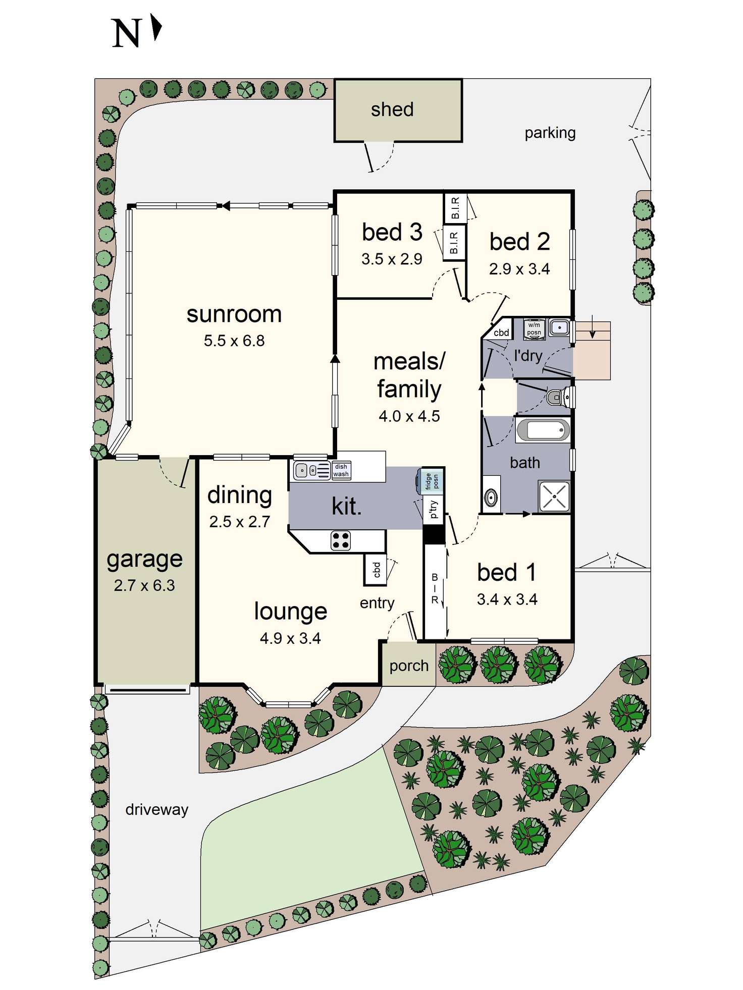 Floorplan of Homely house listing, 72 Liverpool Road, Kilsyth VIC 3137