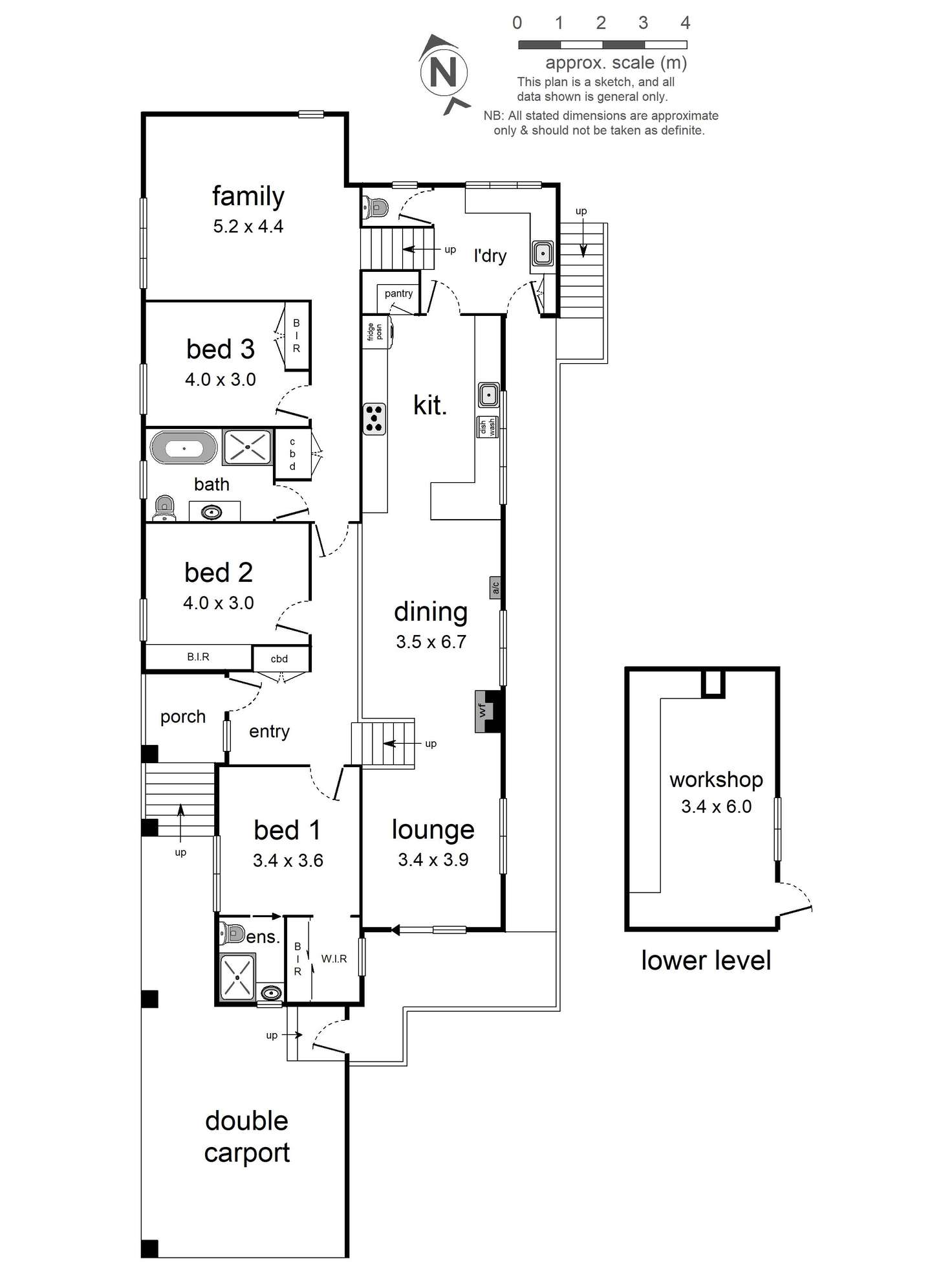 Floorplan of Homely house listing, 64 Janiesleigh Road, Upper Ferntree Gully VIC 3156