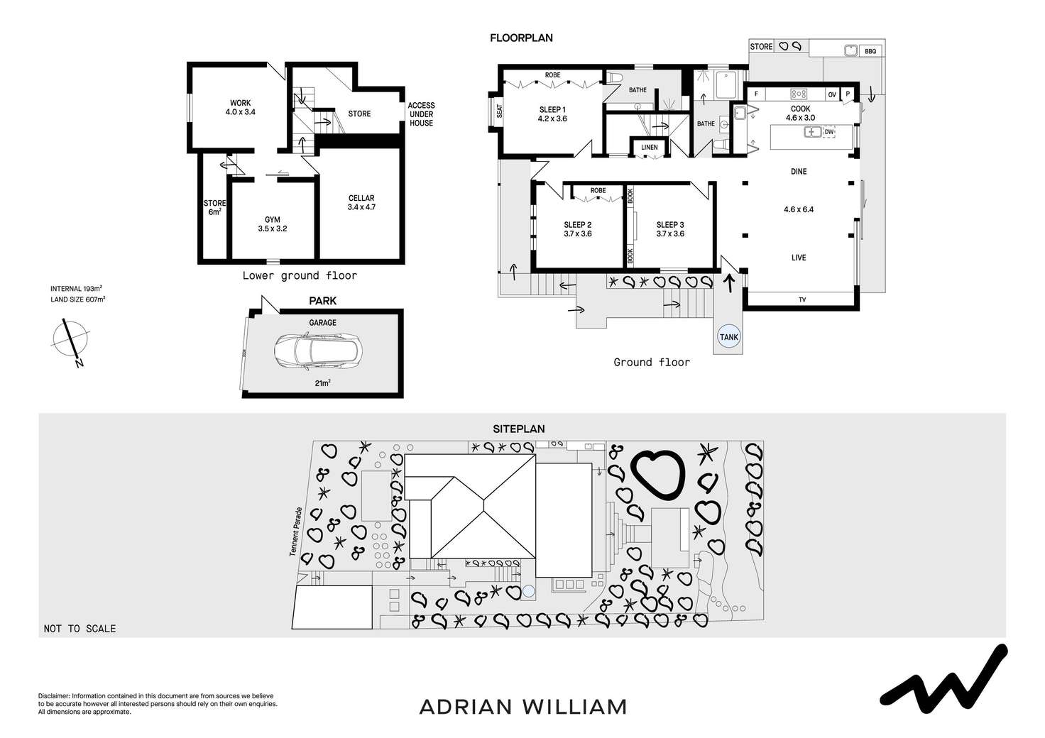 Floorplan of Homely house listing, 18 Tennent Parade, Hurlstone Park NSW 2193