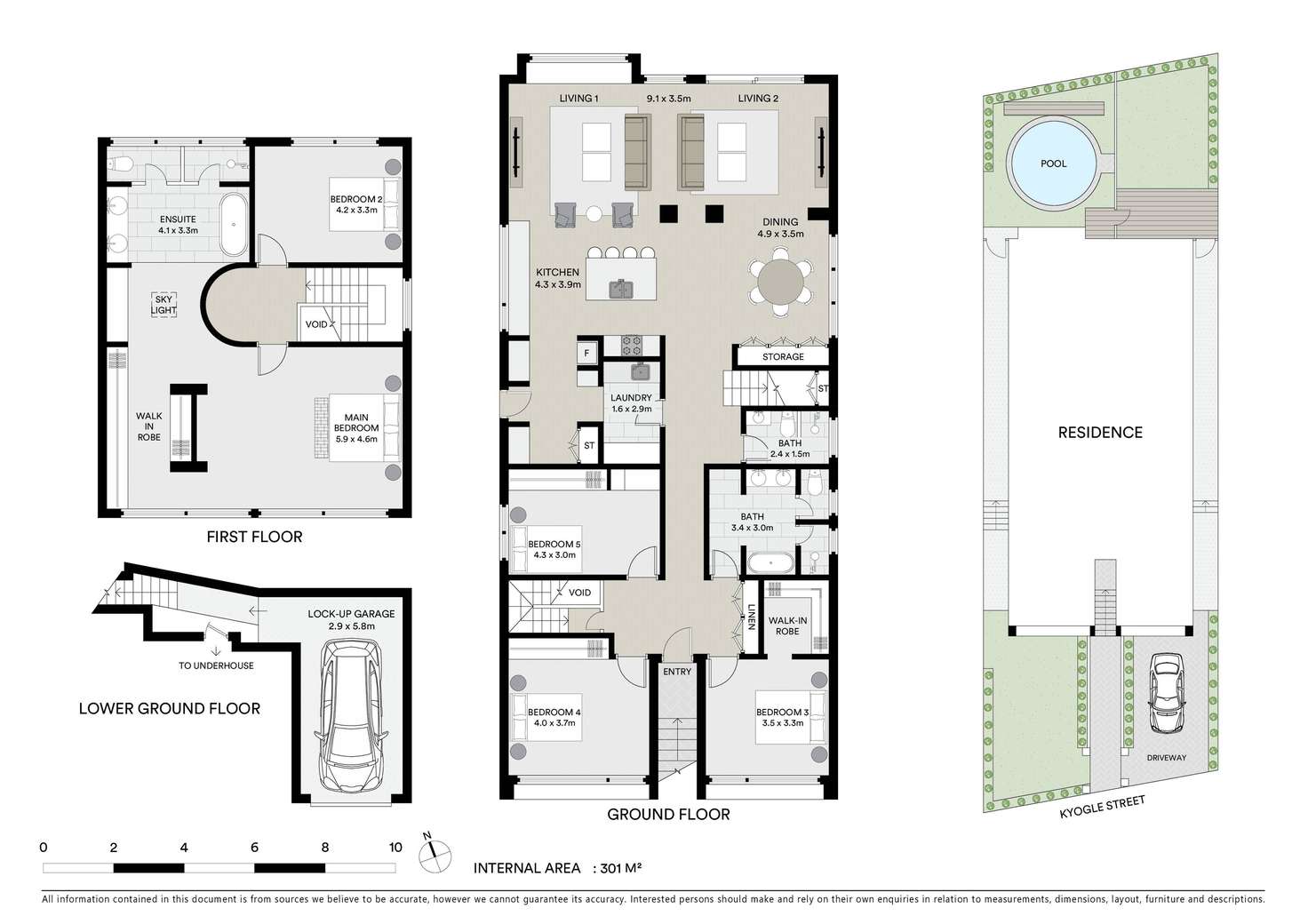 Floorplan of Homely house listing, 3 Kyogle Street, Eastlakes NSW 2018