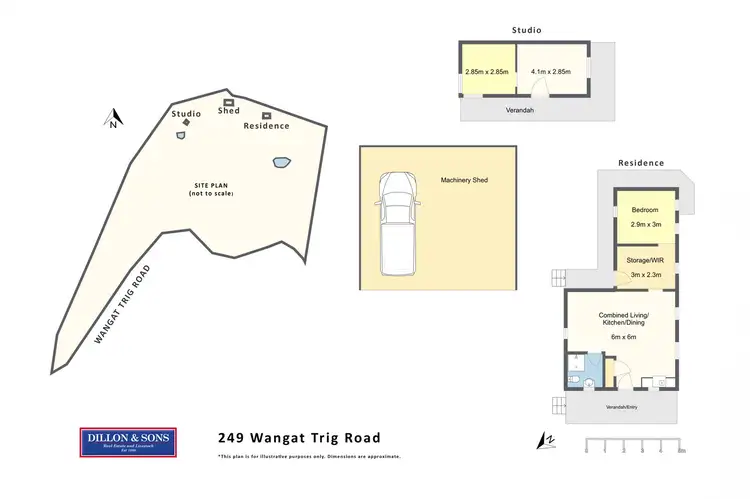 Floorplan of Homely rural property listing, 249 Wangat Trig Road, Dungog NSW 2420
