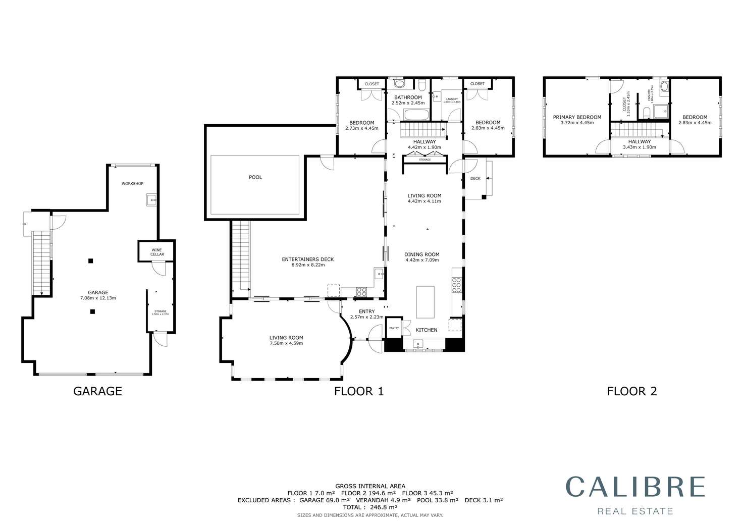 Floorplan of Homely house listing, 74 Nestor Avenue, Bardon QLD 4065