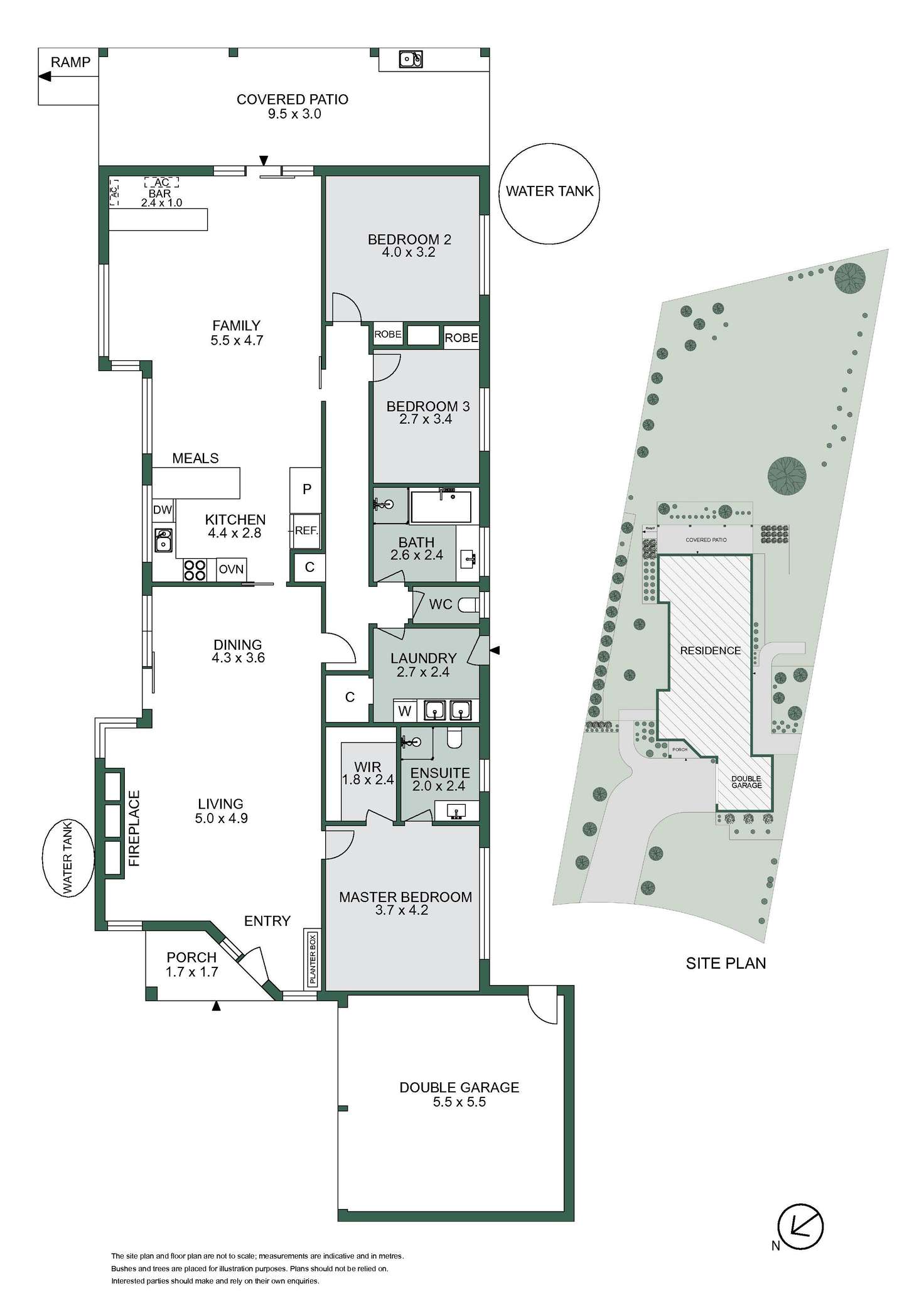 Floorplan of Homely house listing, 17 Cleek Crescent, Rosebud VIC 3939