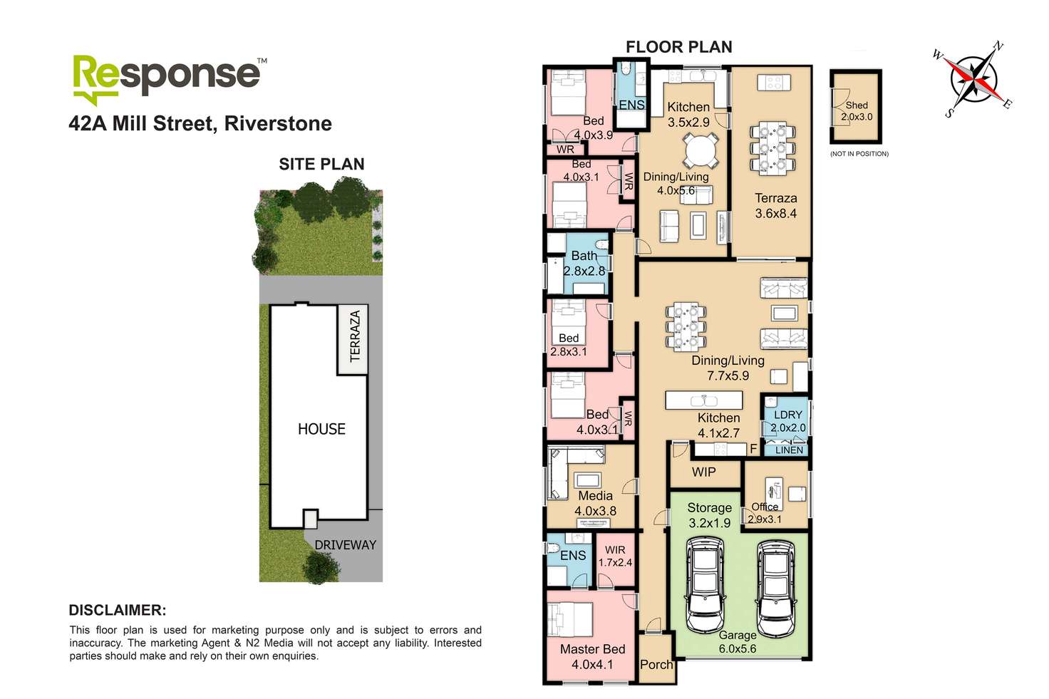 Floorplan of Homely house listing, 42a Mill Street, Riverstone NSW 2765