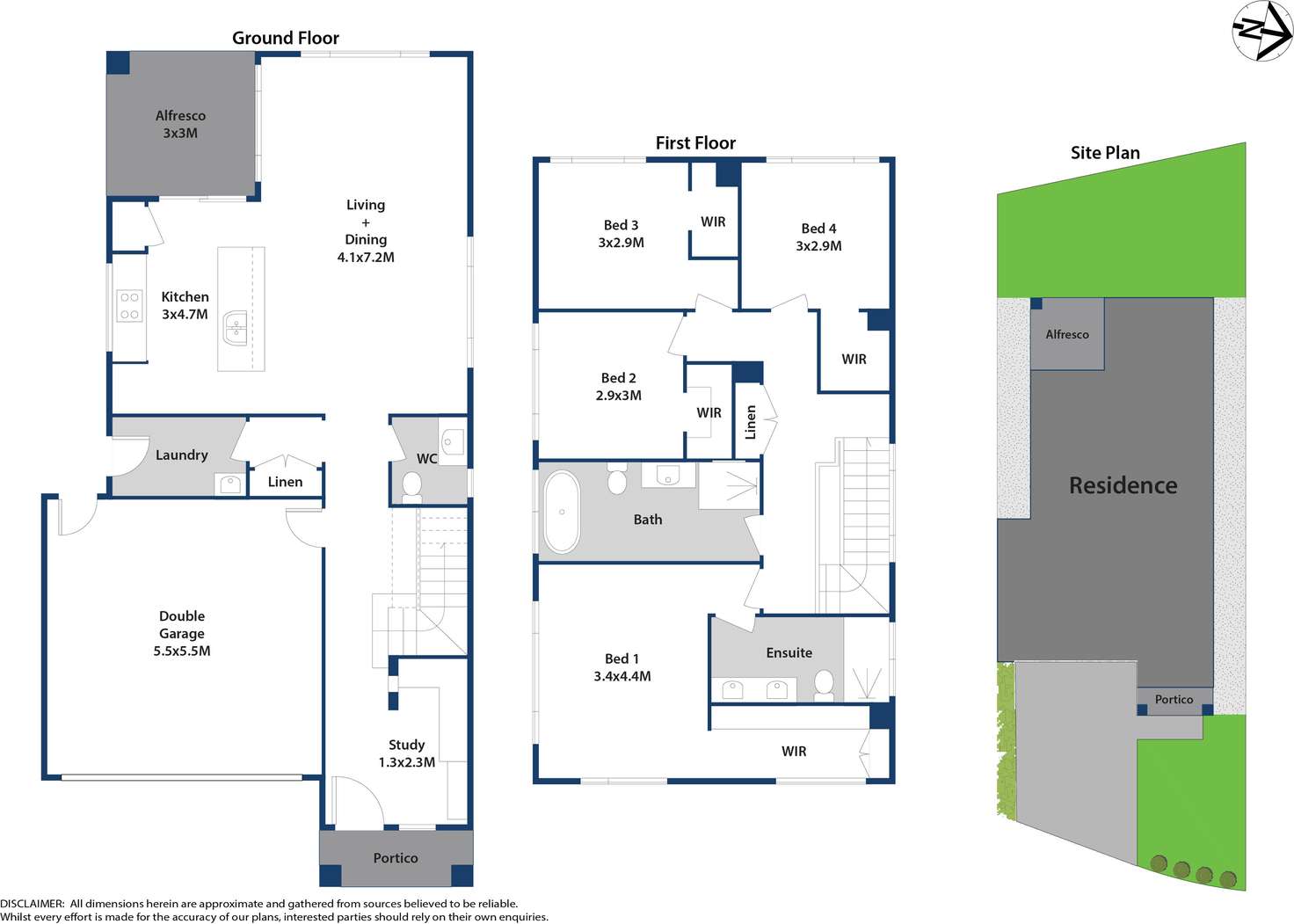 Floorplan of Homely house listing, 18 Habitat Place, Marsden Park NSW 2765