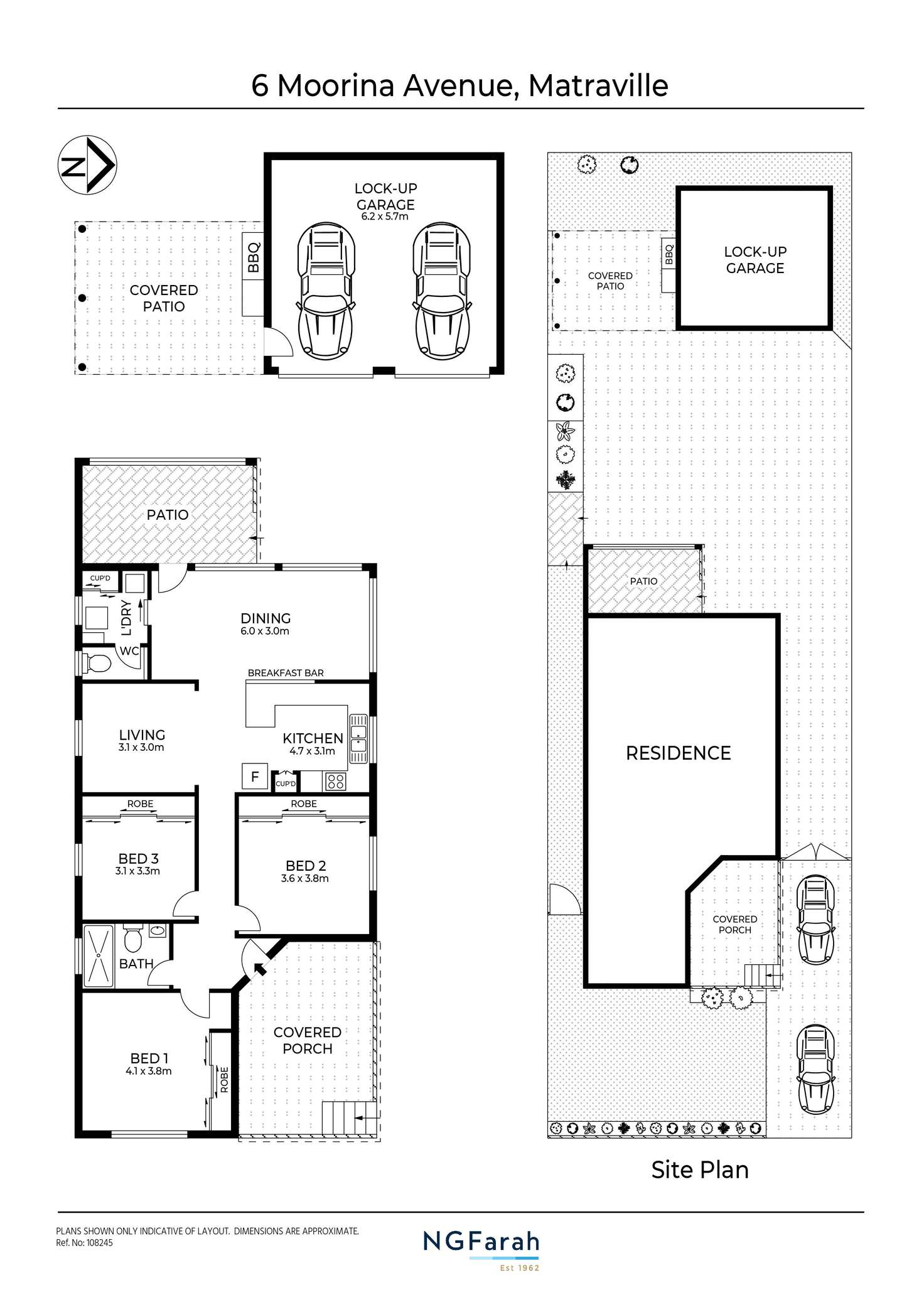 Floorplan of Homely house listing, 6 Moorina Avenue, Matraville NSW 2036