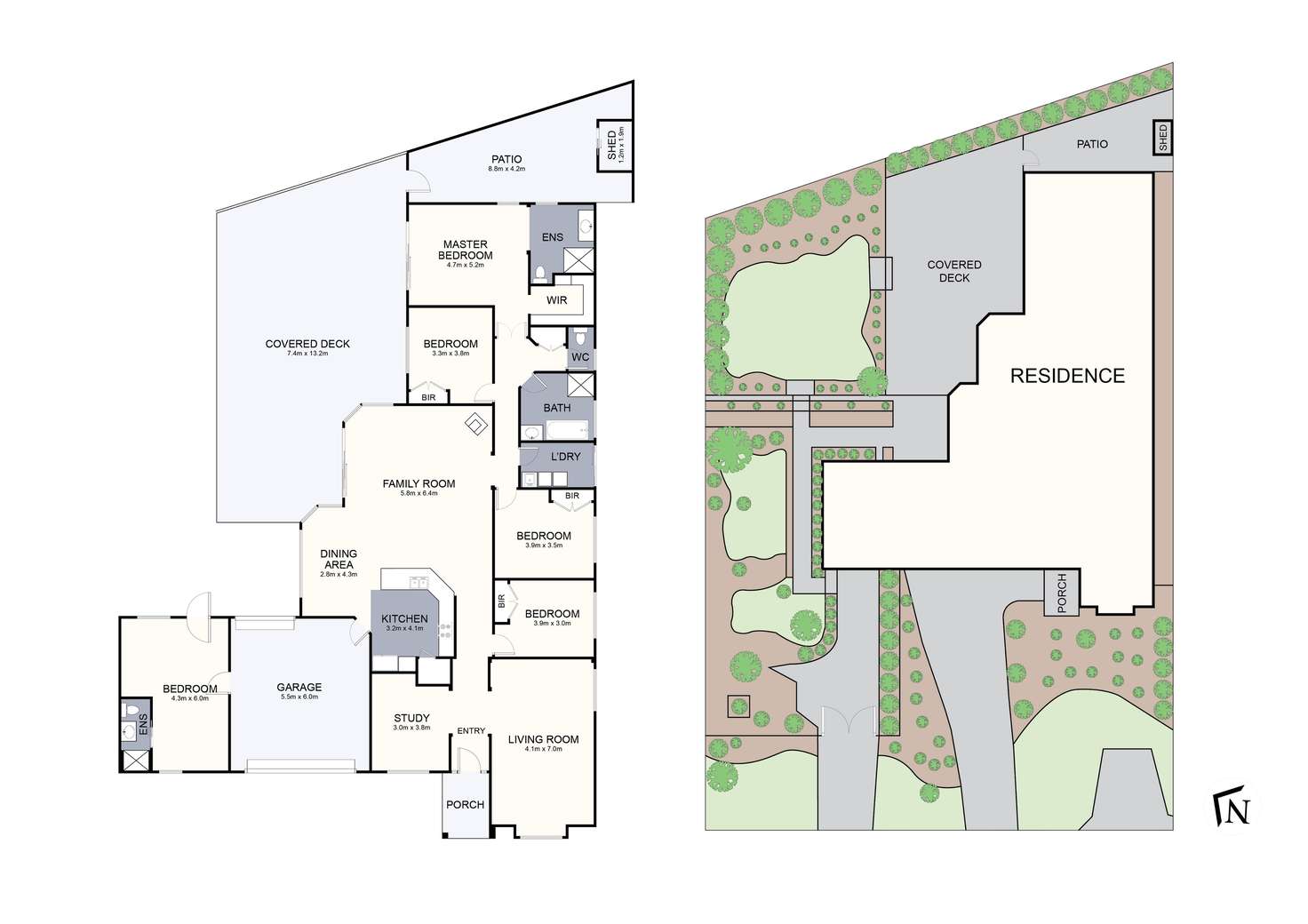 Floorplan of Homely house listing, 4 Kane Court, Yarra Glen VIC 3775