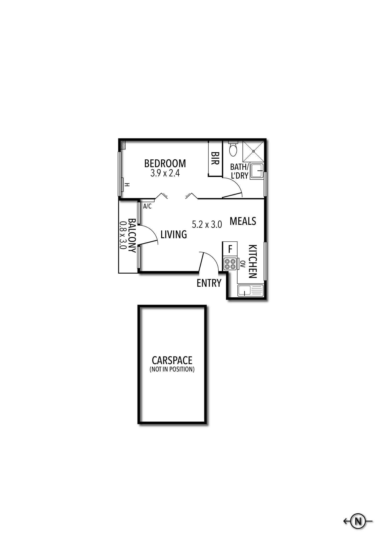 Floorplan of Homely apartment listing, 12/26 Darling Street, South Yarra VIC 3141