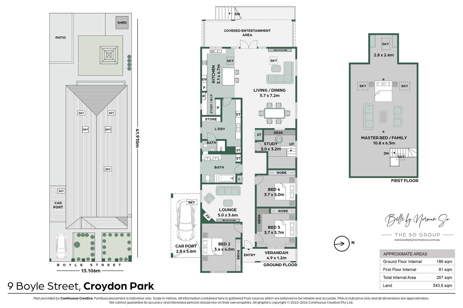 Floorplan of Homely house listing, 9 Boyle Street, Croydon Park NSW 2133